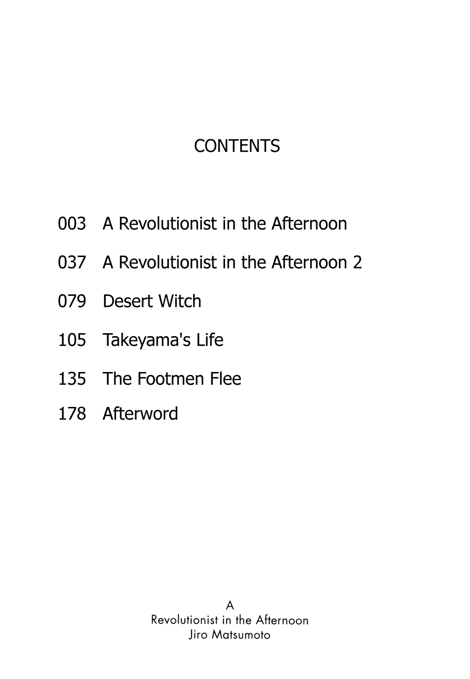 A Revolutionist in the Afternoon Chapter 1 page 5 - Chapter 1: A Revolutionist in the Afternoon
