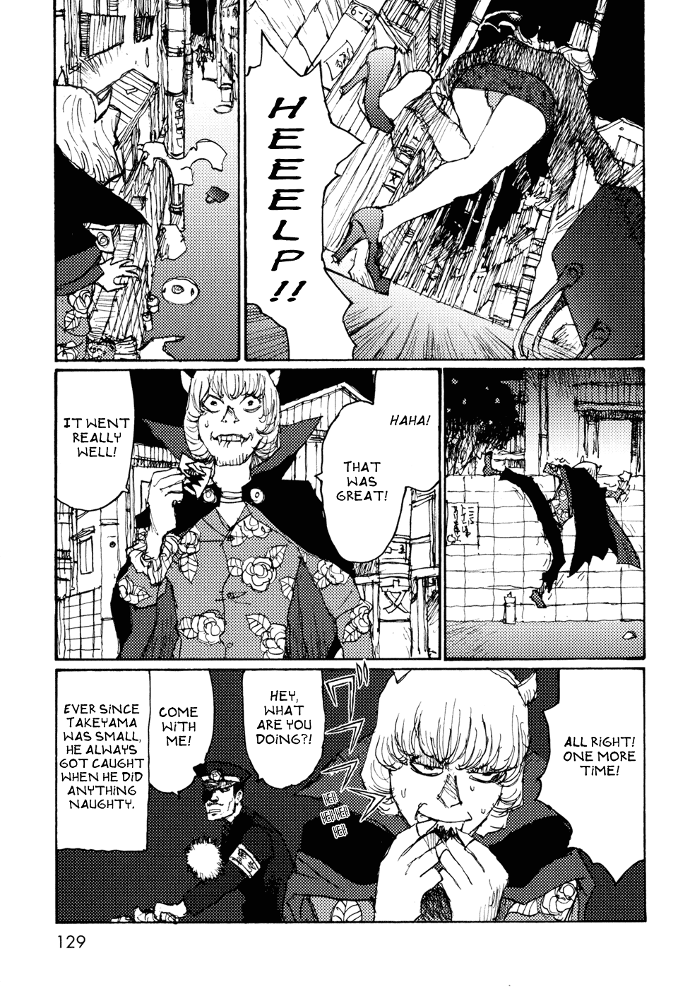 A Revolutionist in the Afternoon Chapter 4 page 24 - Chapter 4: Takeyama´s Life