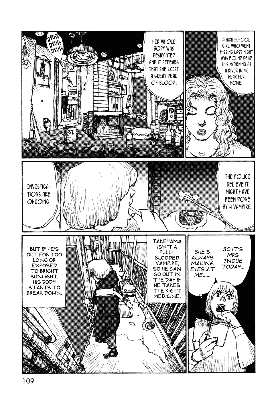 A Revolutionist in the Afternoon Chapter 4 page 4 - Chapter 4: Takeyama´s Life