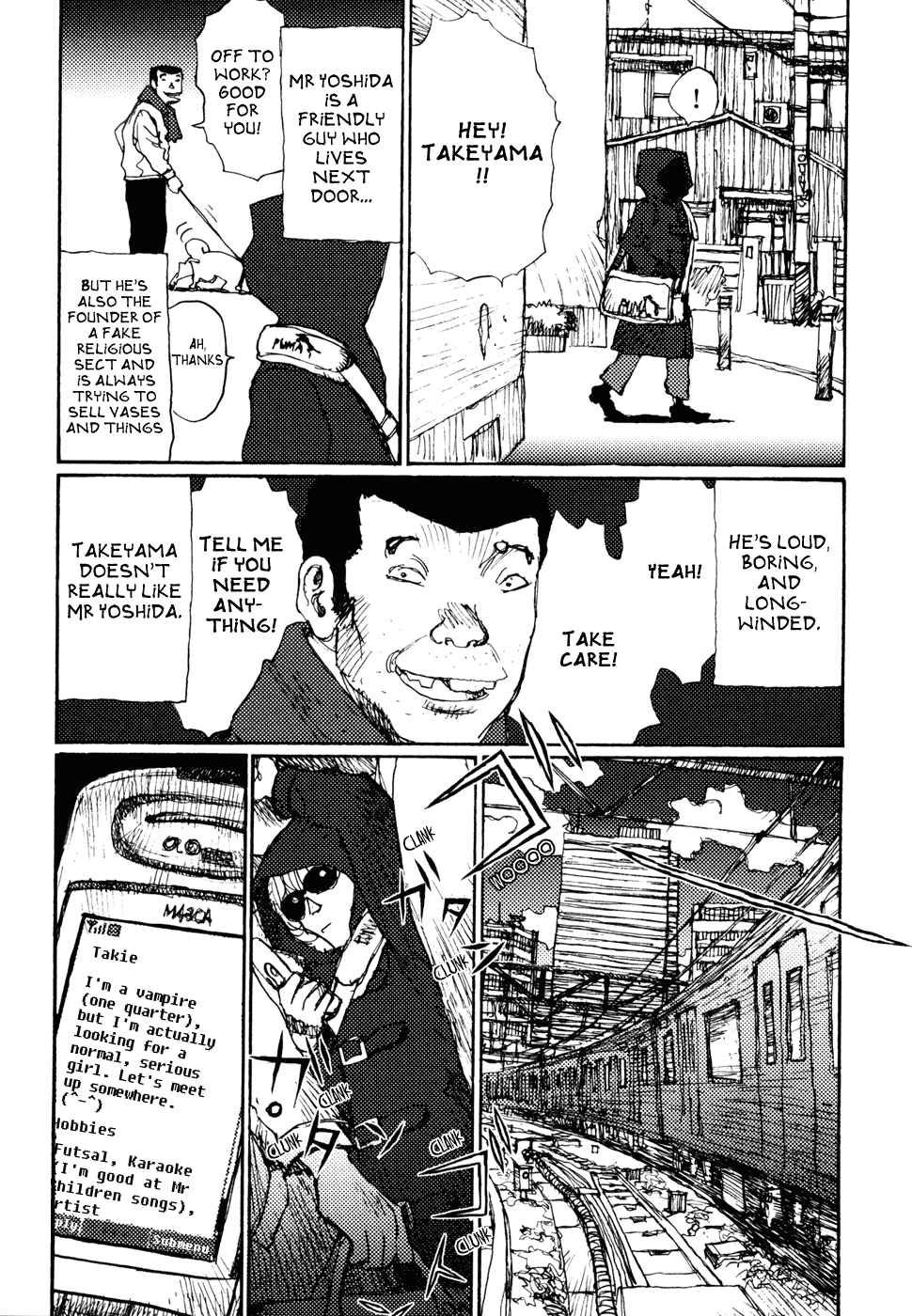 A Revolutionist in the Afternoon Chapter 4 page 5 - Chapter 4: Takeyama´s Life