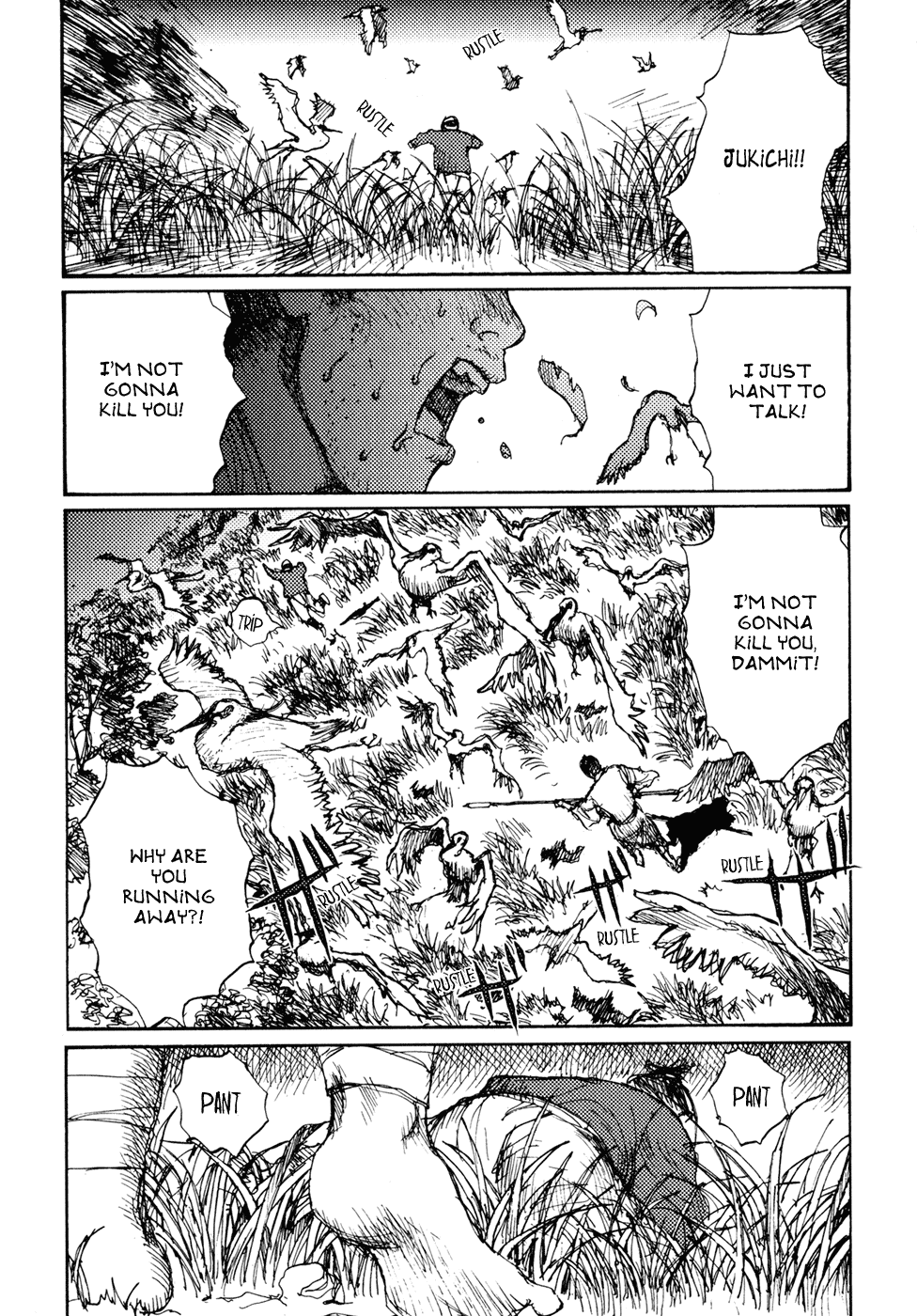 A Revolutionist in the Afternoon Chapter 5 page 32 - Chapter 5: The Footmen Flee [END]