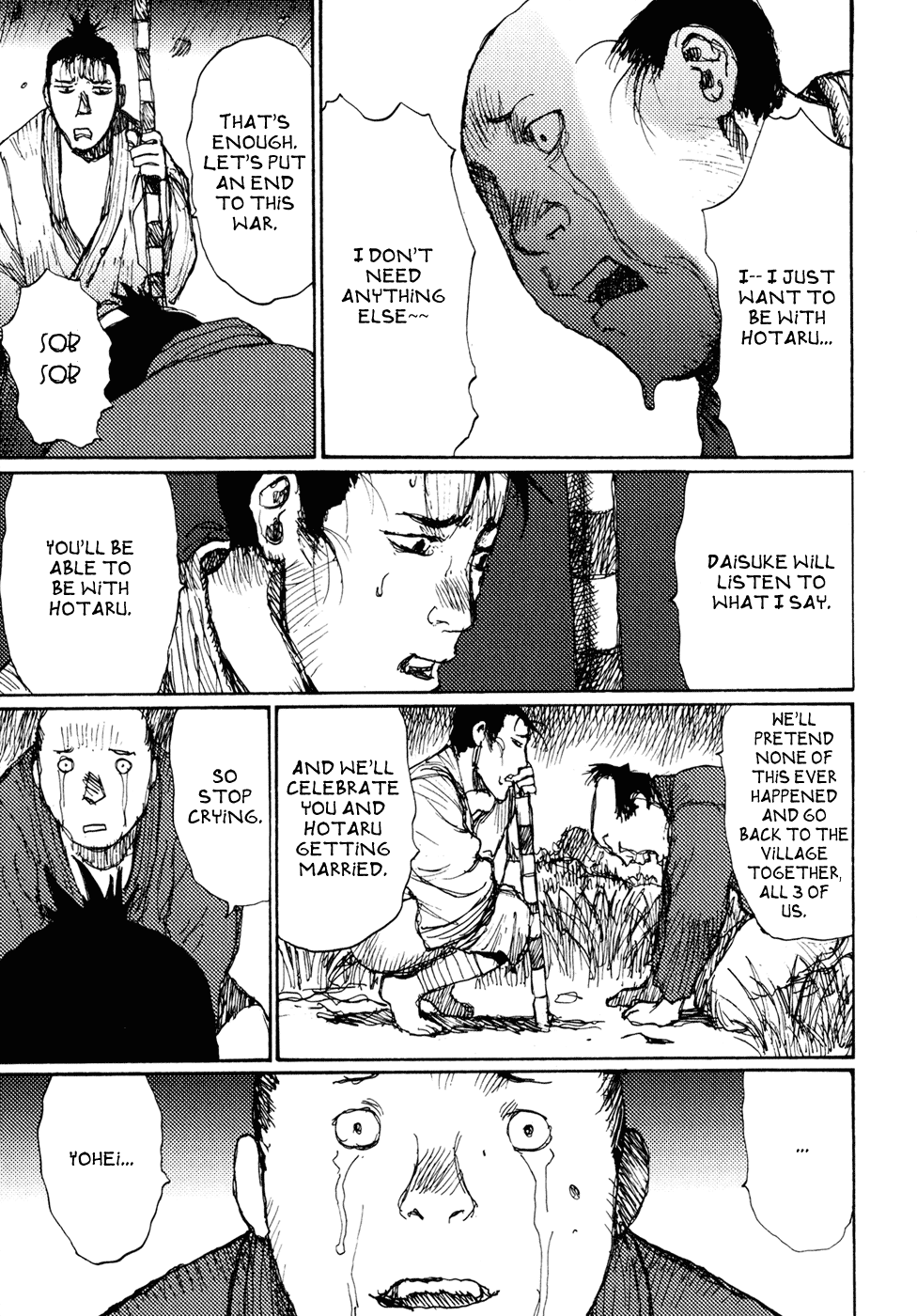 A Revolutionist in the Afternoon Chapter 5 page 34 - Chapter 5: The Footmen Flee [END]
