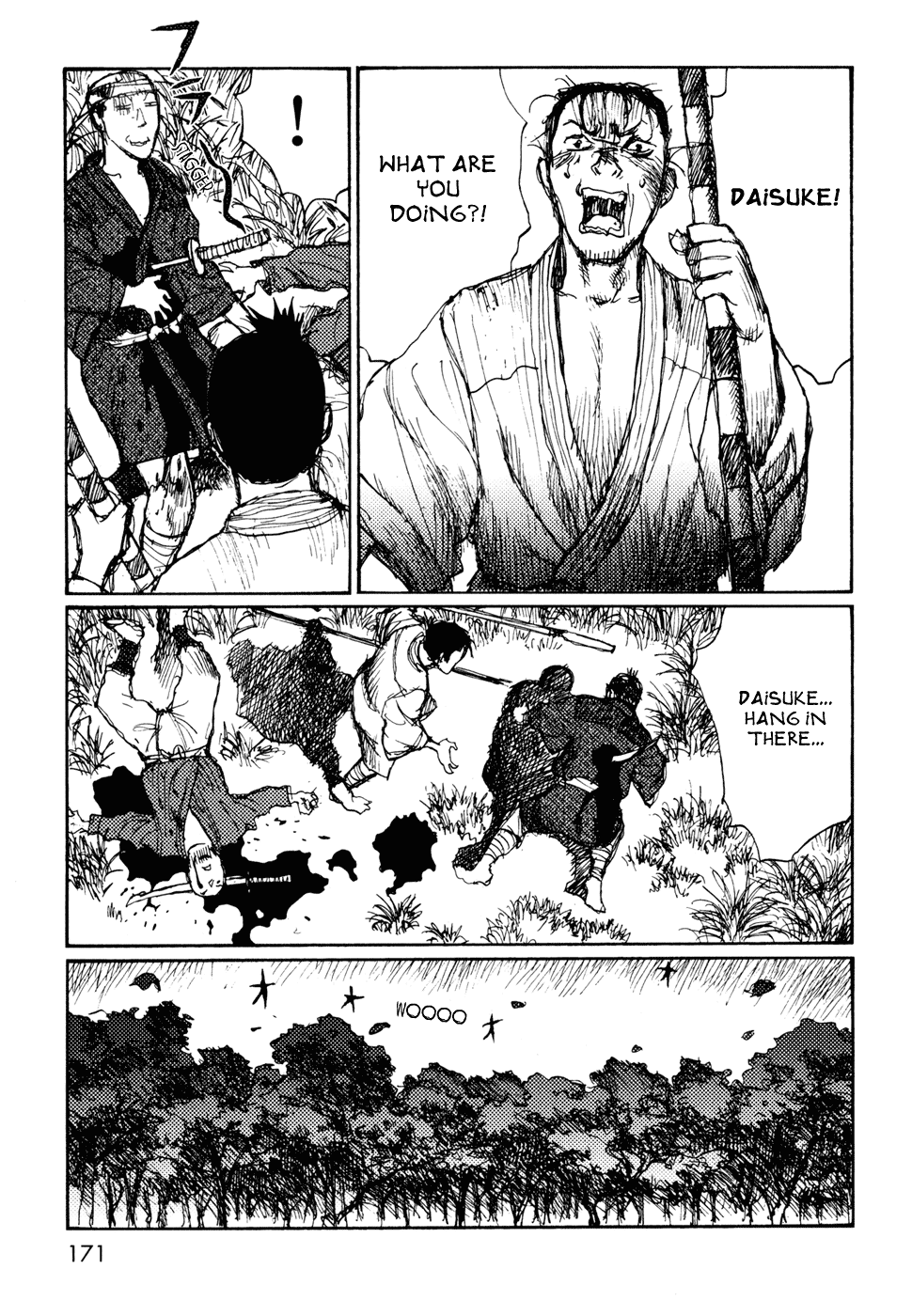 A Revolutionist in the Afternoon Chapter 5 page 36 - Chapter 5: The Footmen Flee [END]