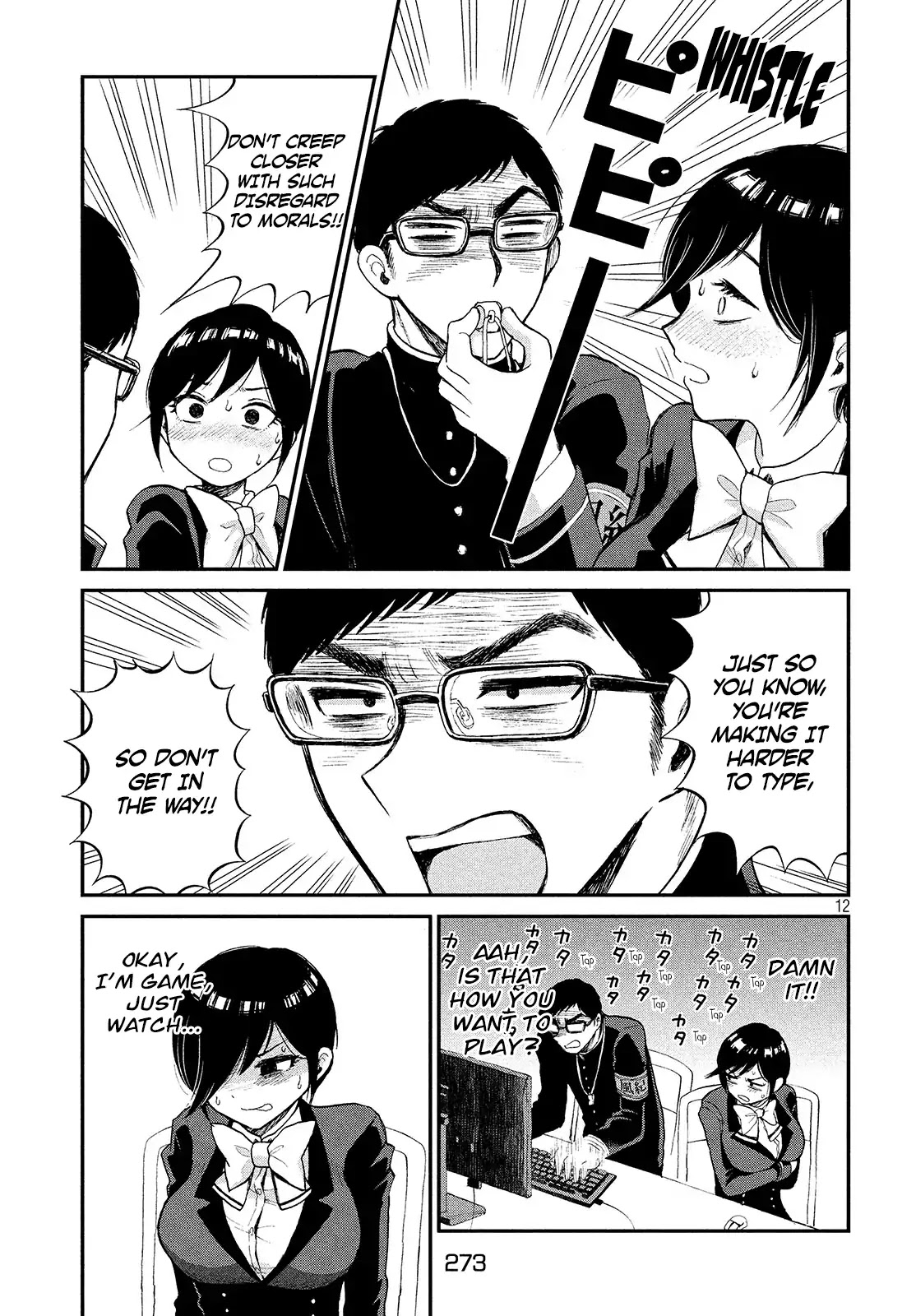 A Rough Lady is Being Deceived Chapter 1 page 12 - Chapter 1: Not Touching the Boobs Means Avoiding Divine Punishment