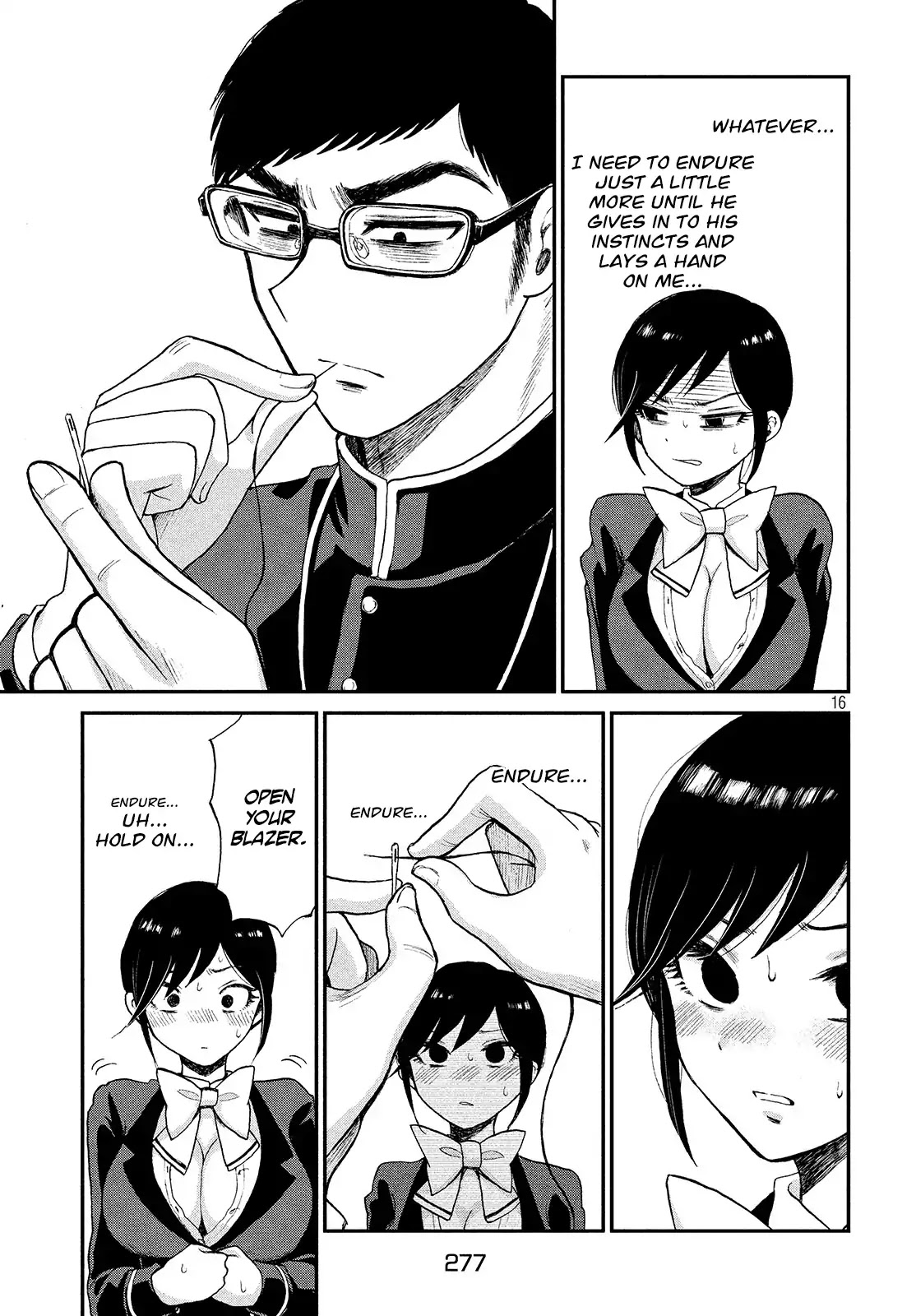 A Rough Lady is Being Deceived Chapter 1 page 16 - Chapter 1: Not Touching the Boobs Means Avoiding Divine Punishment
