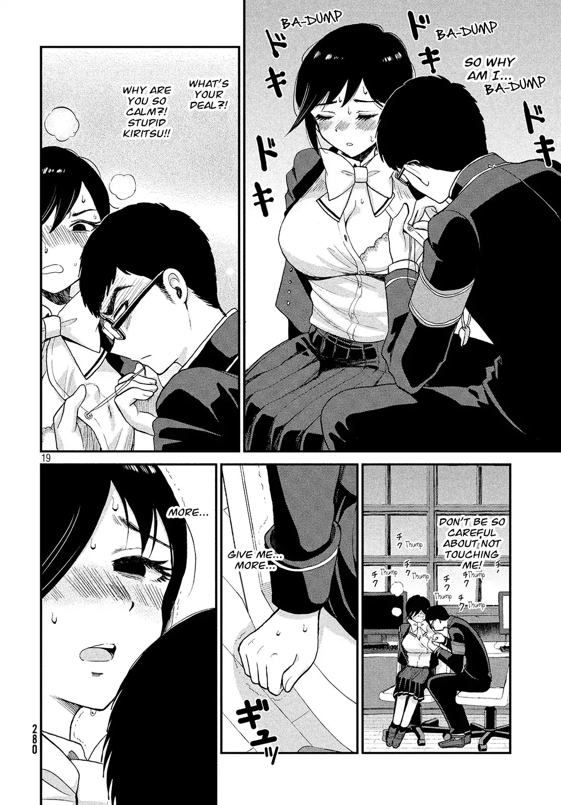 A Rough Lady is Being Deceived Chapter 1 page 19 - Chapter 1: Not Touching the Boobs Means Avoiding Divine Punishment