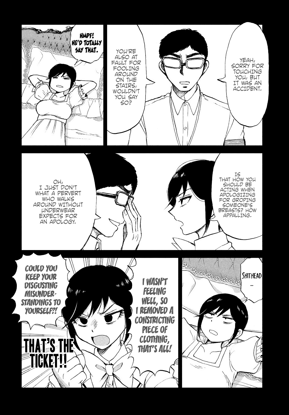 A Rough Lady is Being Deceived Chapter 13 page 12 - Chapter 13: And then the lady plays her hand