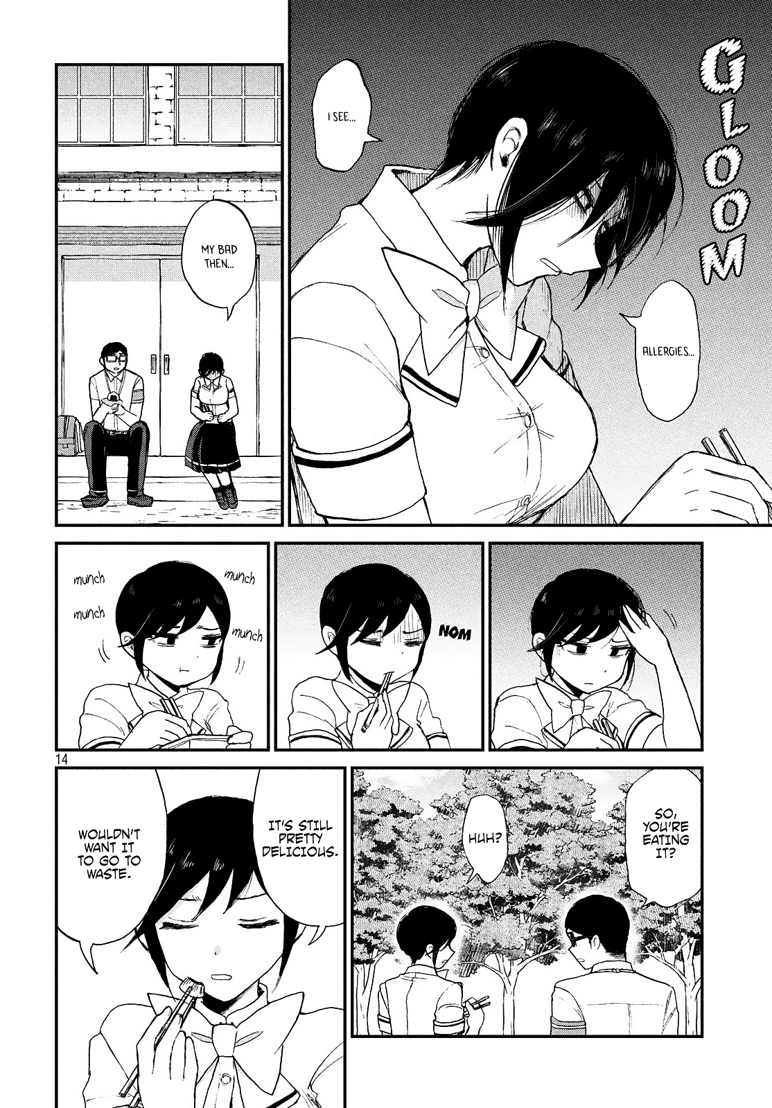 A Rough Lady is Being Deceived Chapter 15 page 14 - Chapter 15: Can't get horny on an empty stomach