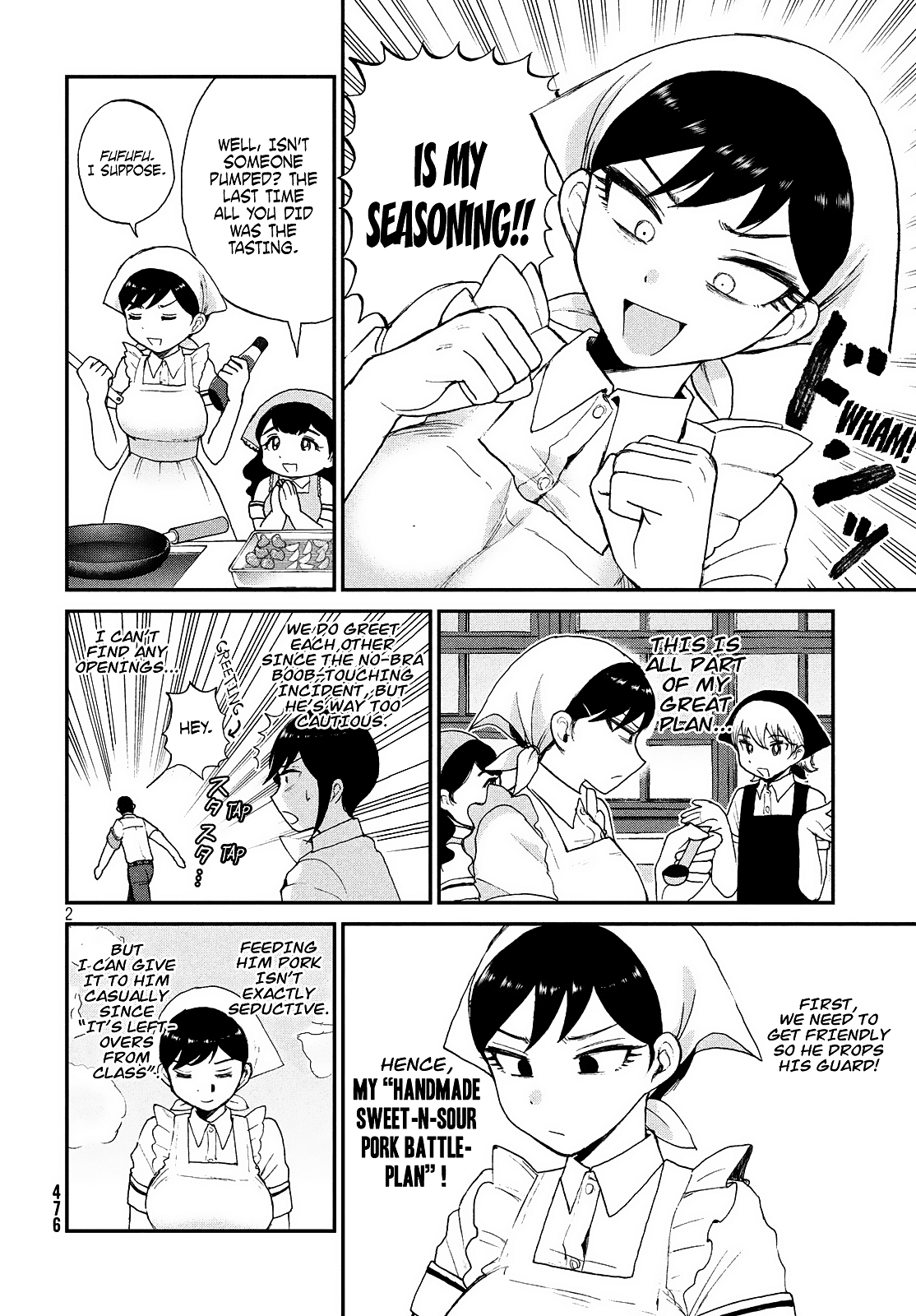 A Rough Lady is Being Deceived Chapter 15 page 2 - Chapter 15: Can't get horny on an empty stomach