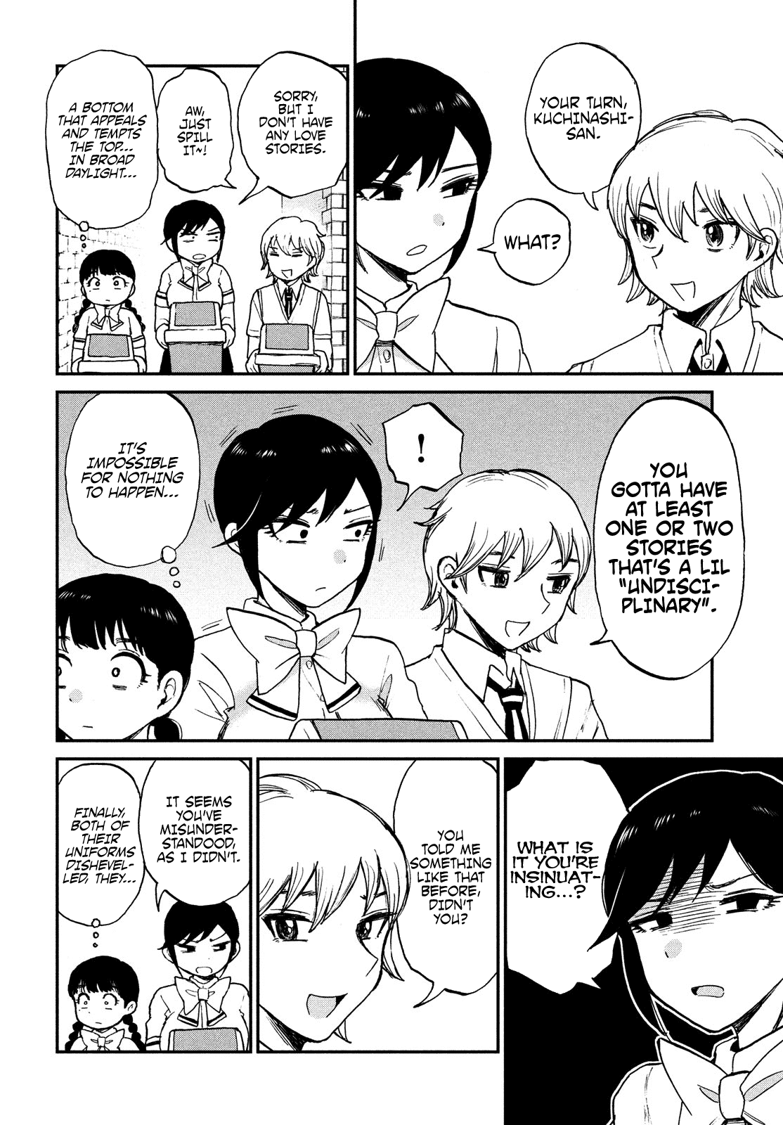 A Rough Lady is Being Deceived Chapter 18 page 8 - Chapter 18: The Silent Fujoshi is Consumed with Passion