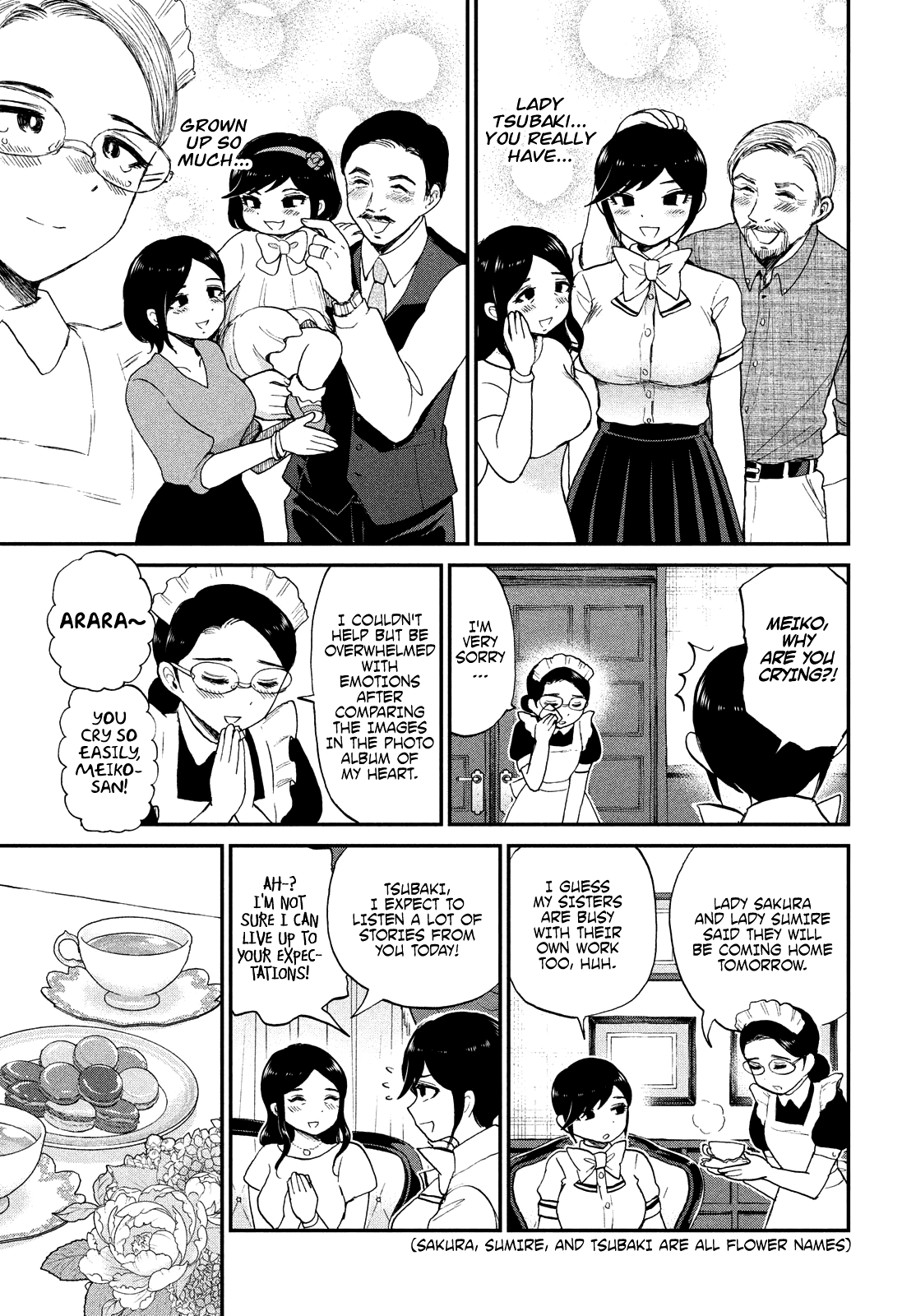 A Rough Lady is Being Deceived Chapter 21.5 page 5 - Chapter 21.5: Extra: Lady Tsubaki
