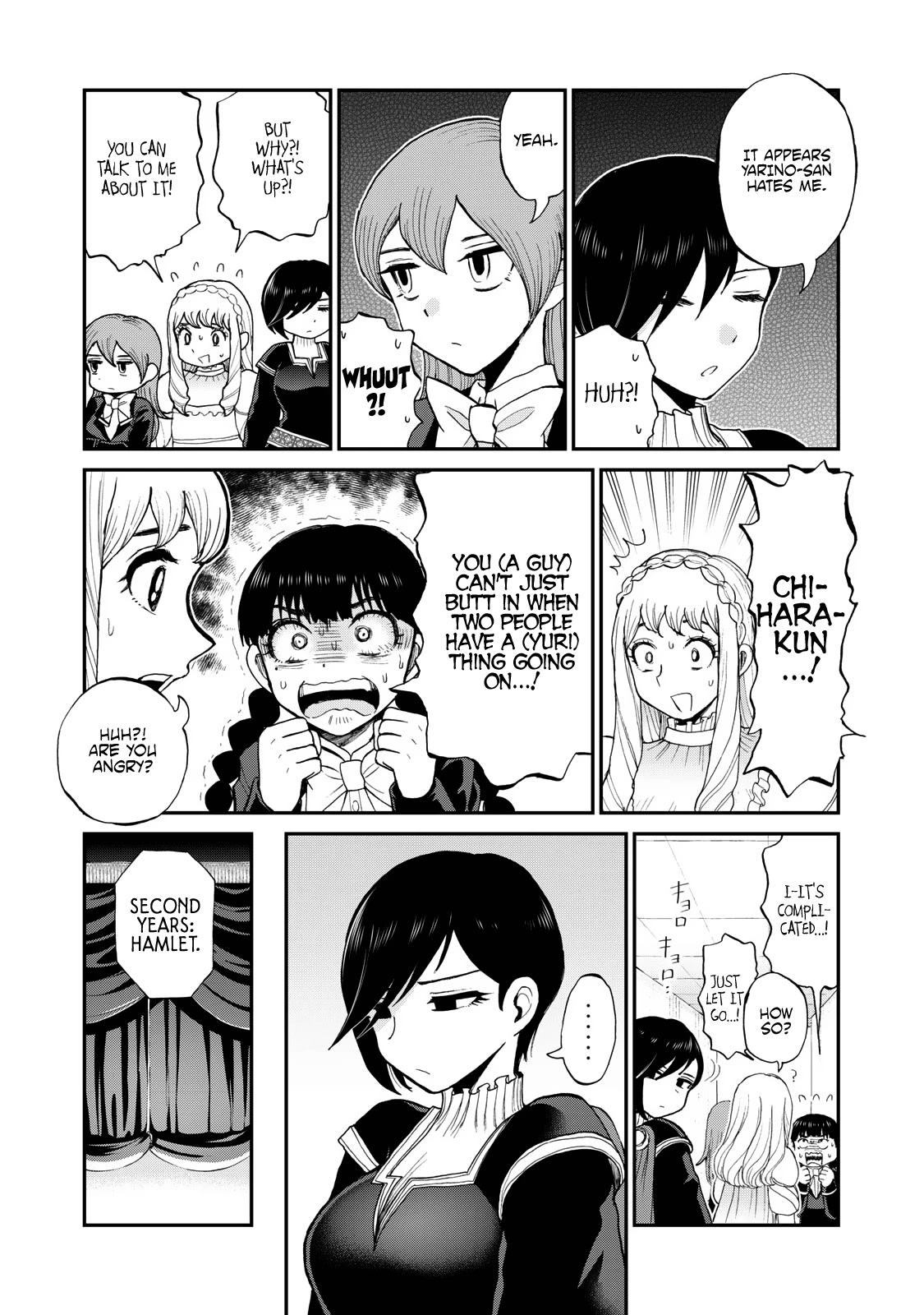 A Rough Lady is Being Deceived Chapter 30 page 9 - Chapter 30: Cross-Dressing Hamlet