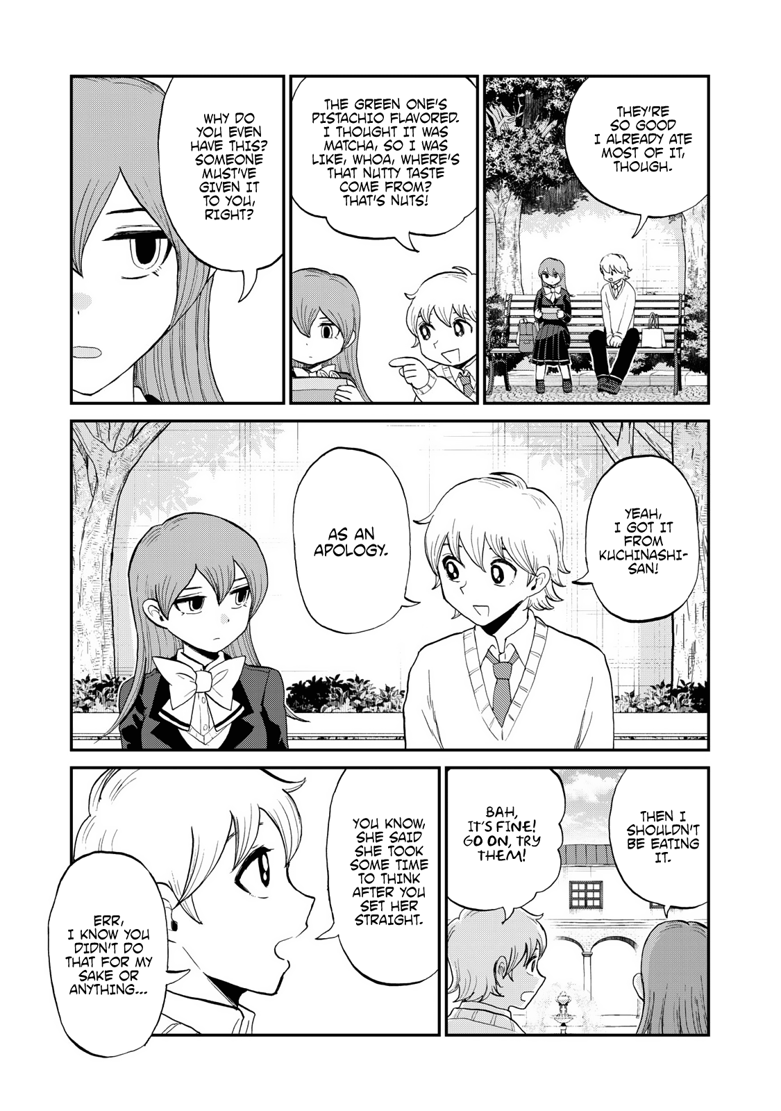 A Rough Lady is Being Deceived Chapter 33.5 page 4 - Chapter 33.5: Extra: Chihara-kun and Yarino-san