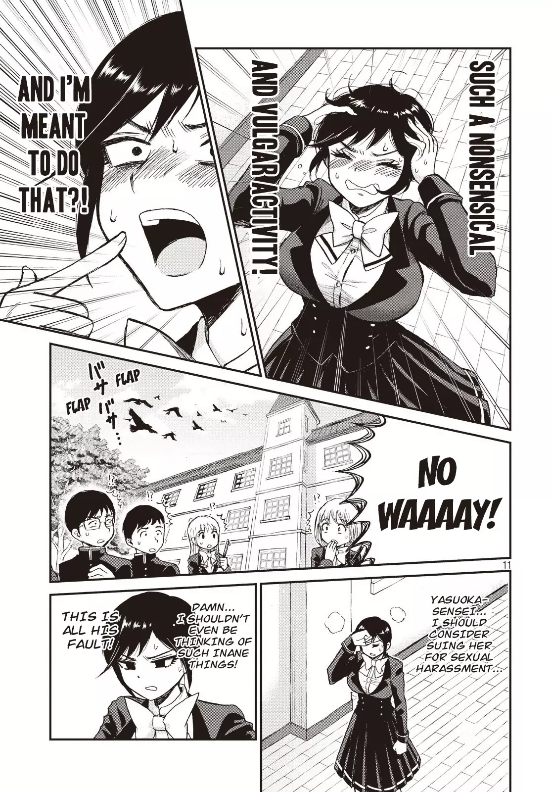A Rough Lady is Being Deceived Chapter 4 page 11 - Chapter 4: Choosing to aim at your distress