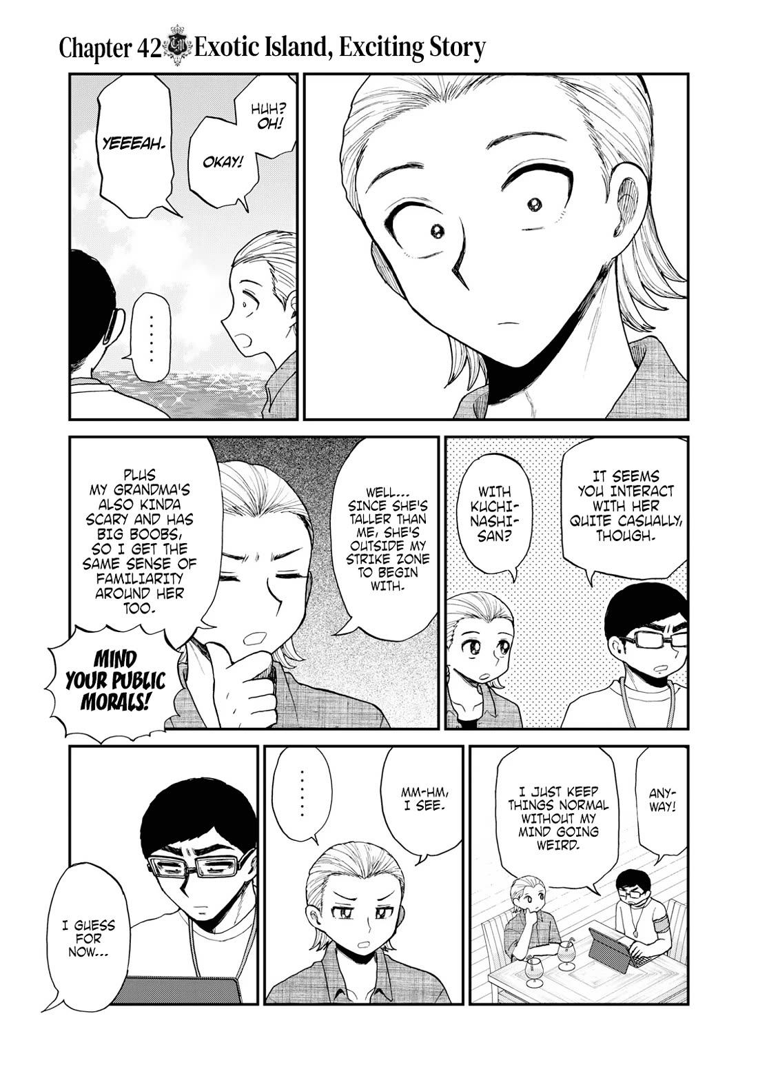 A Rough Lady is Being Deceived Chapter 42 page 9 - Chapter 42: Exotic Island, Exciting Story