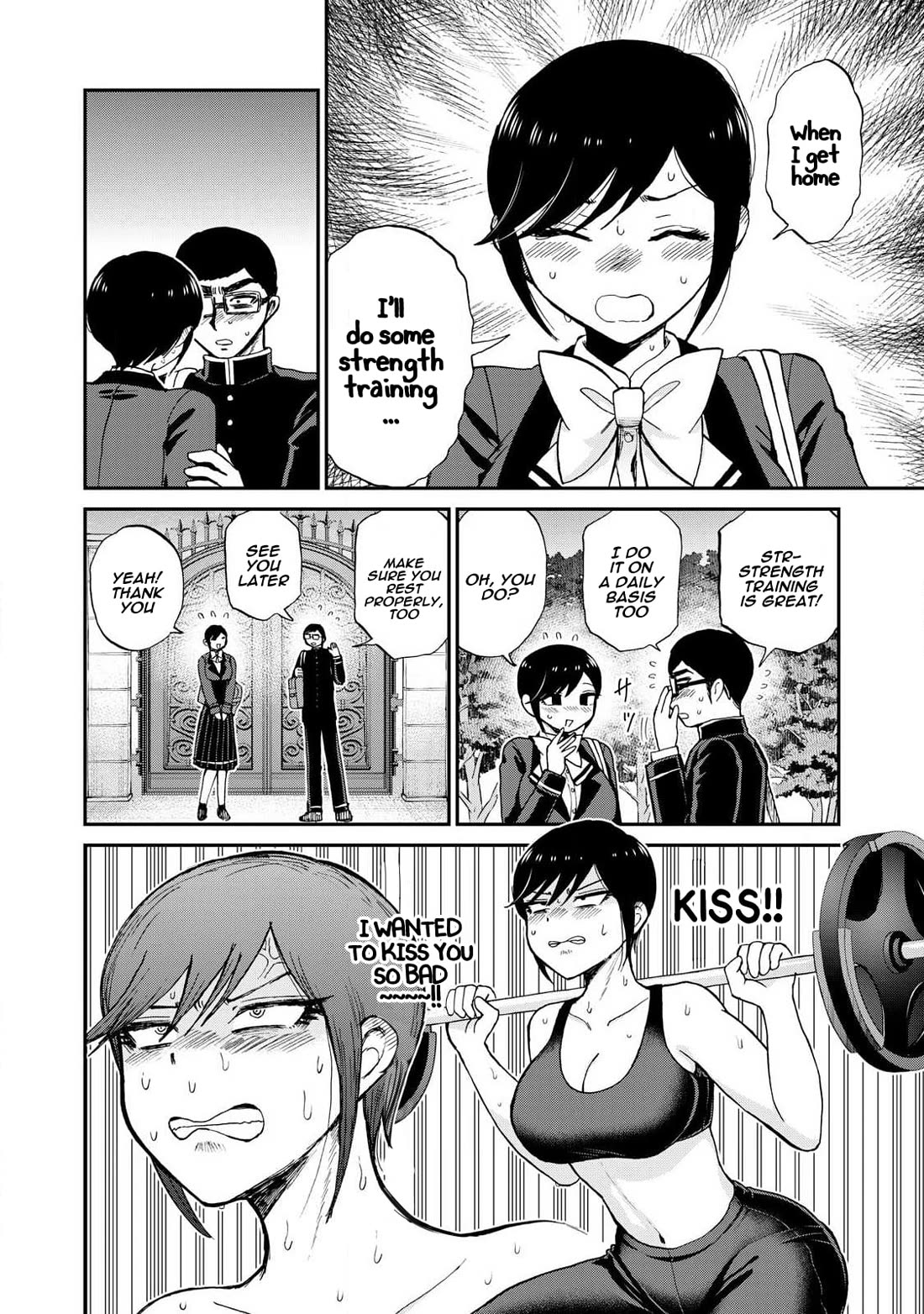 A Rough Lady is Being Deceived Chapter 57 page 12 - Chapter 57: Self-Moan Management