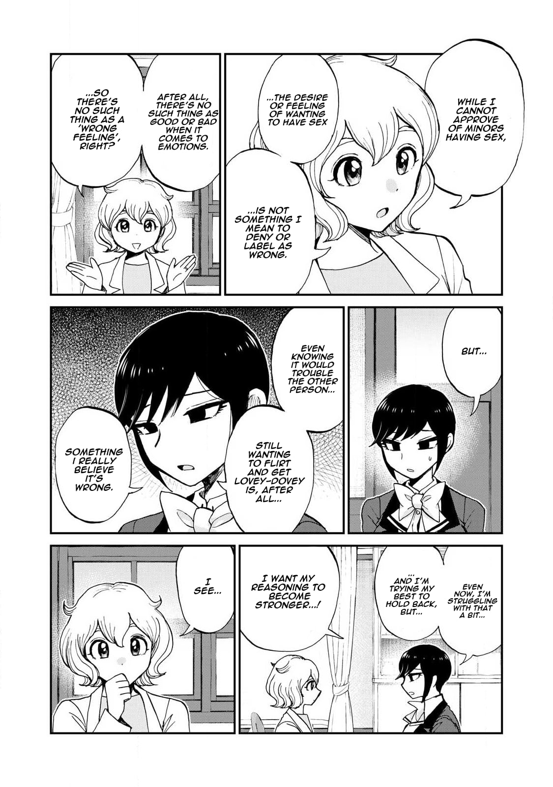 A Rough Lady is Being Deceived Chapter 57 page 16 - Chapter 57: Self-Moan Management