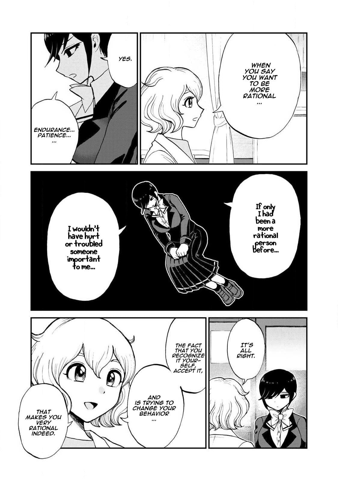 A Rough Lady is Being Deceived Chapter 57 page 17 - Chapter 57: Self-Moan Management