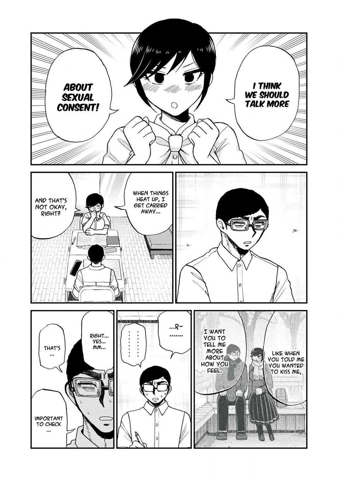 A Rough Lady is Being Deceived Chapter 61 page 18 - Chapter 61: Consent and Intimacy Keep Going