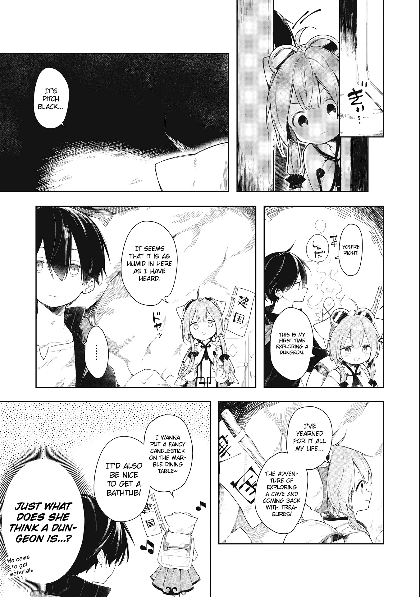 A Ruined Princess and Alternate World Hero Make a Great Country! Chapter 1.1 page 12 - Chapter 1.1: Mission 1: Make a Dining Table (1)