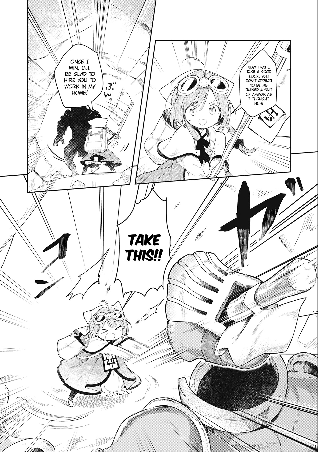 A Ruined Princess and Alternate World Hero Make a Great Country! Chapter 1.2 page 2 - Chapter 1.2: Mission 1: Make a Dining Table (2)