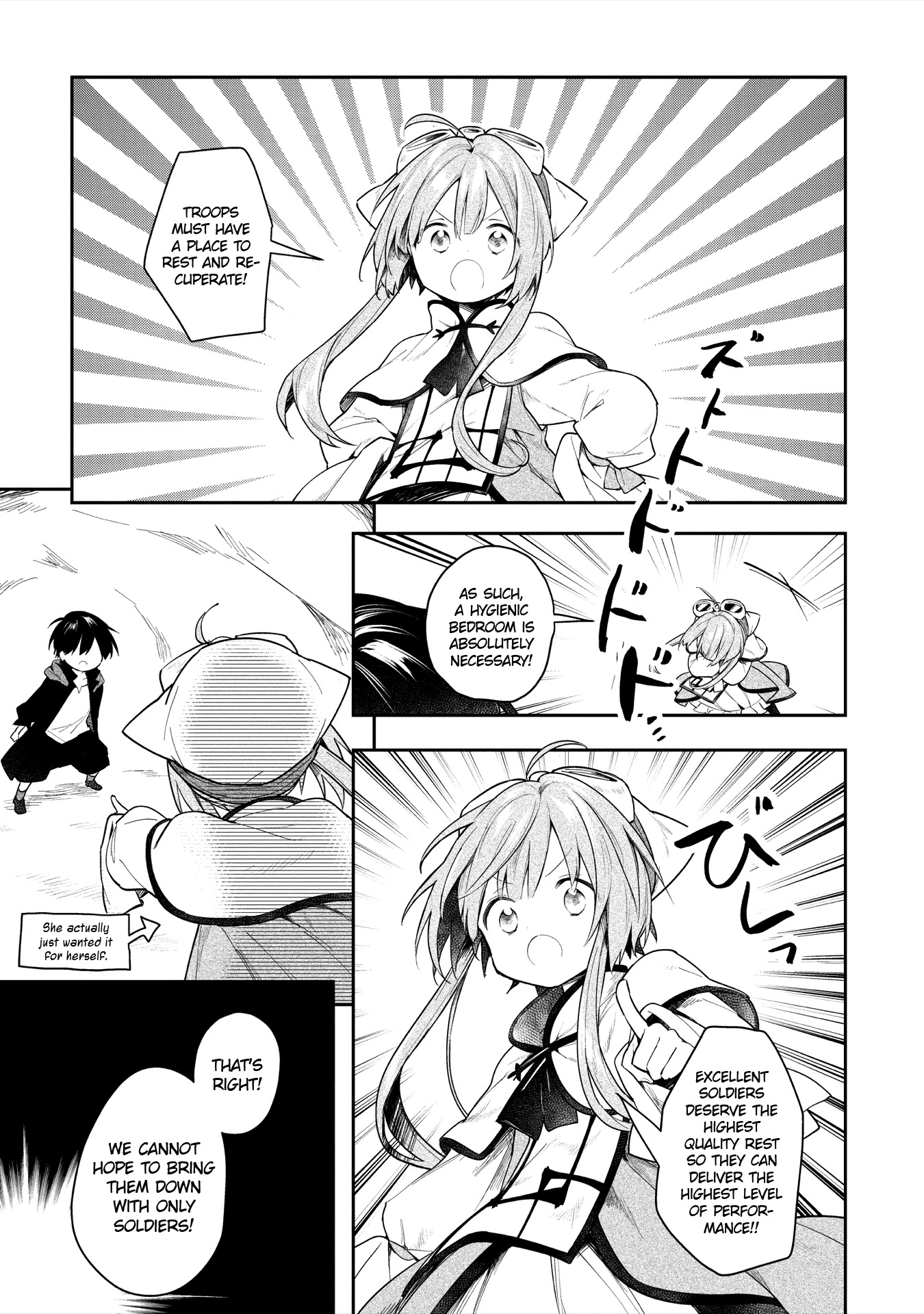 A Ruined Princess and Alternate World Hero Make a Great Country! Chapter 3 page 17 - Chapter 3: Mission 3: Make a Bedroom