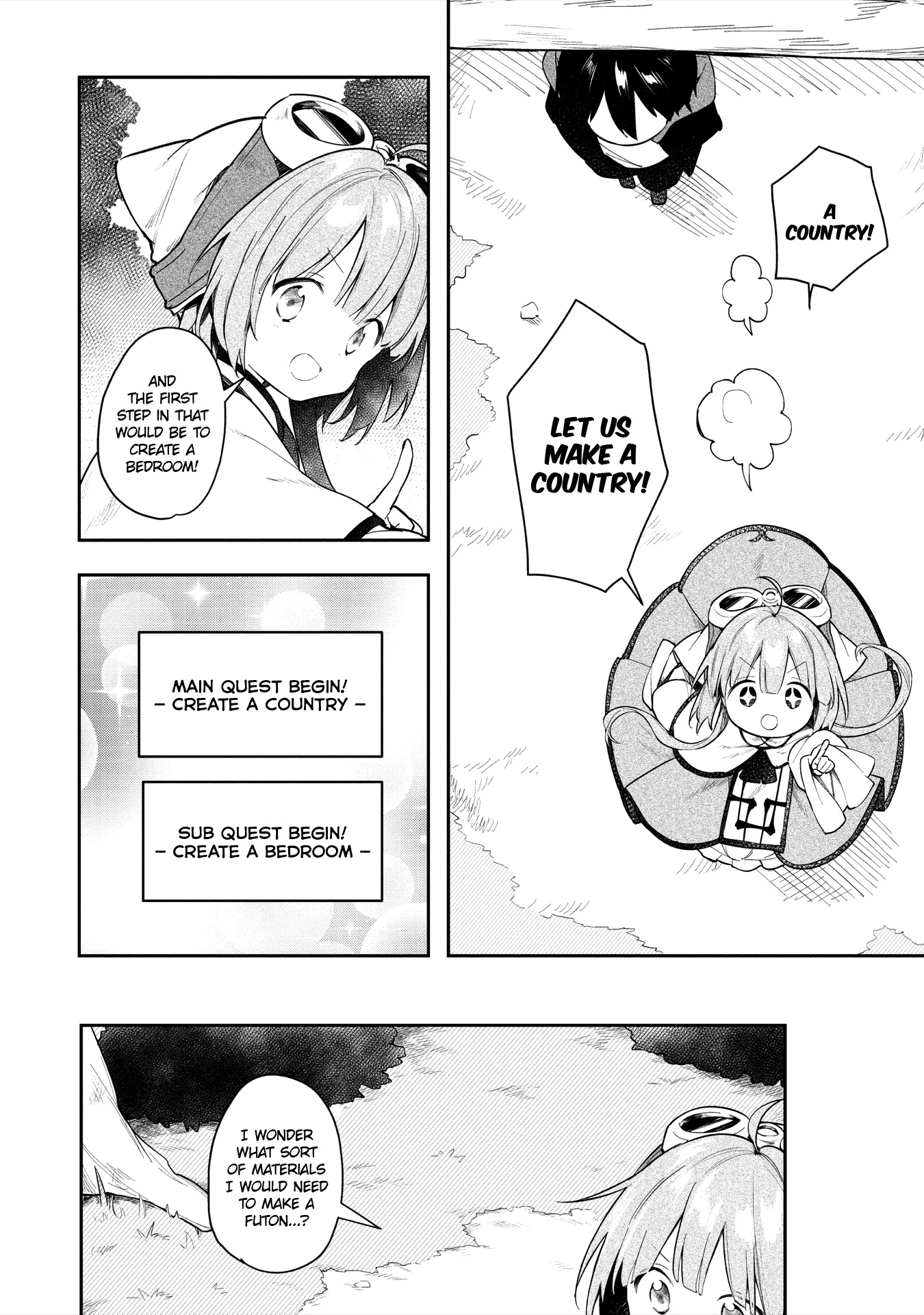 A Ruined Princess and Alternate World Hero Make a Great Country! Chapter 3 page 18 - Chapter 3: Mission 3: Make a Bedroom