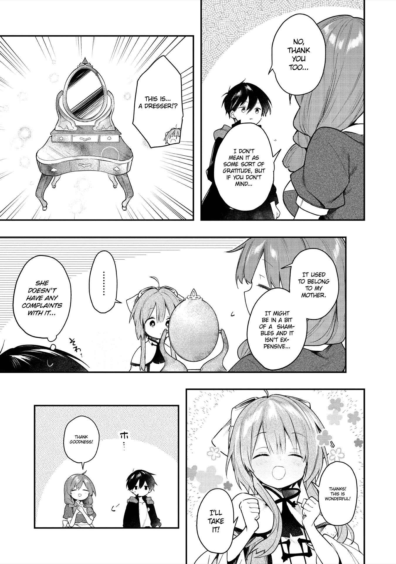 A Ruined Princess and Alternate World Hero Make a Great Country! Chapter 4 page 25 - Chapter 4: Mission 4: Make a Dresser