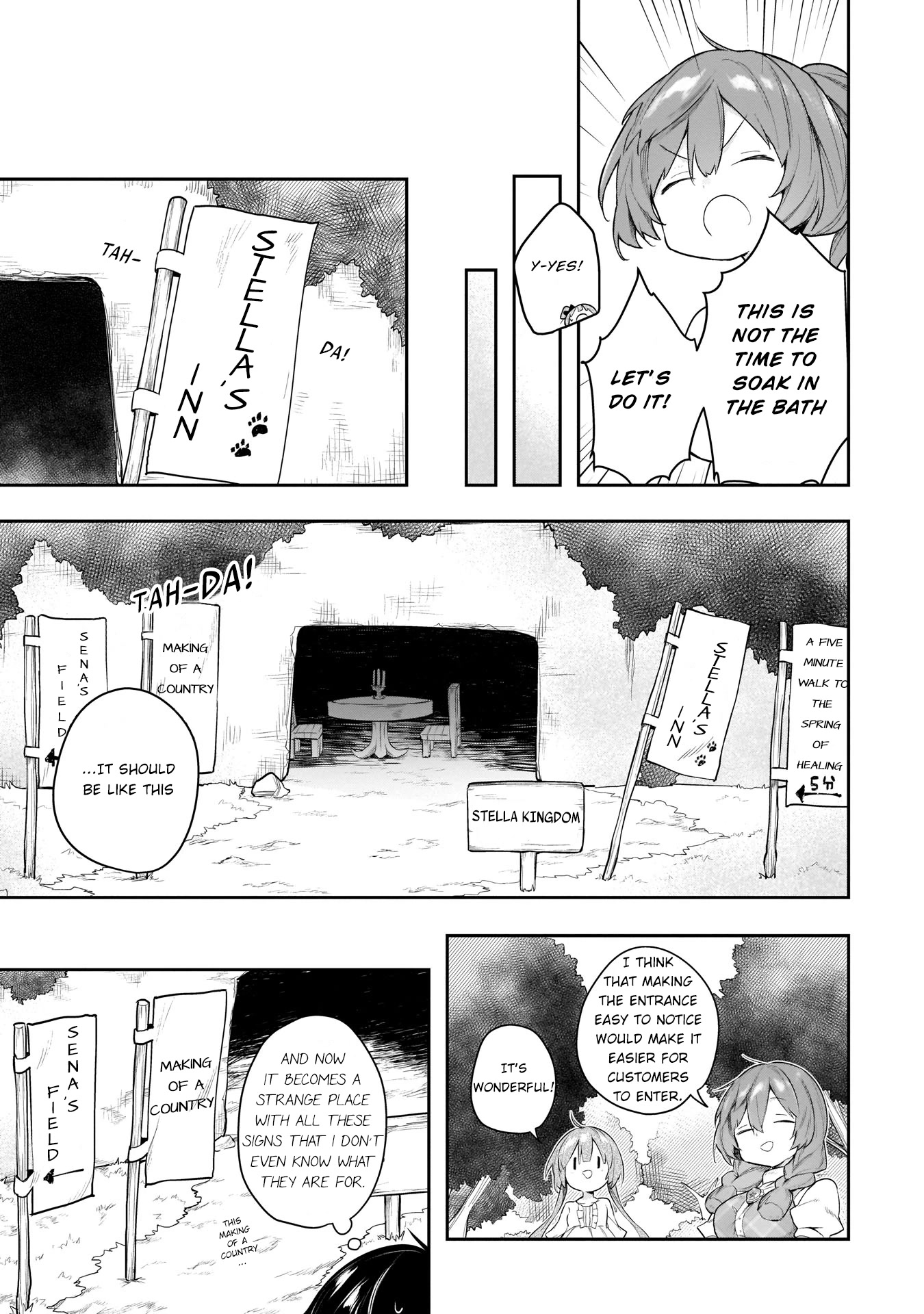 A Ruined Princess and Alternate World Hero Make a Great Country! Chapter 7 page 29 - Chapter 7: Mission 7 - Let's Build An Inn!