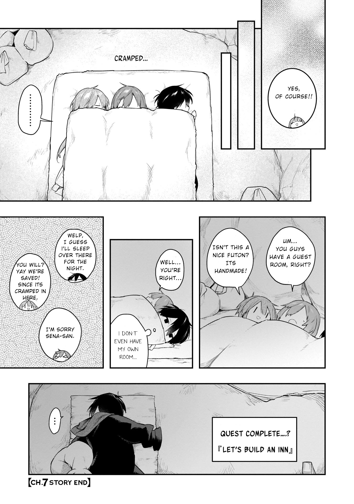 A Ruined Princess and Alternate World Hero Make a Great Country! Chapter 7 page 31 - Chapter 7: Mission 7 - Let's Build An Inn!