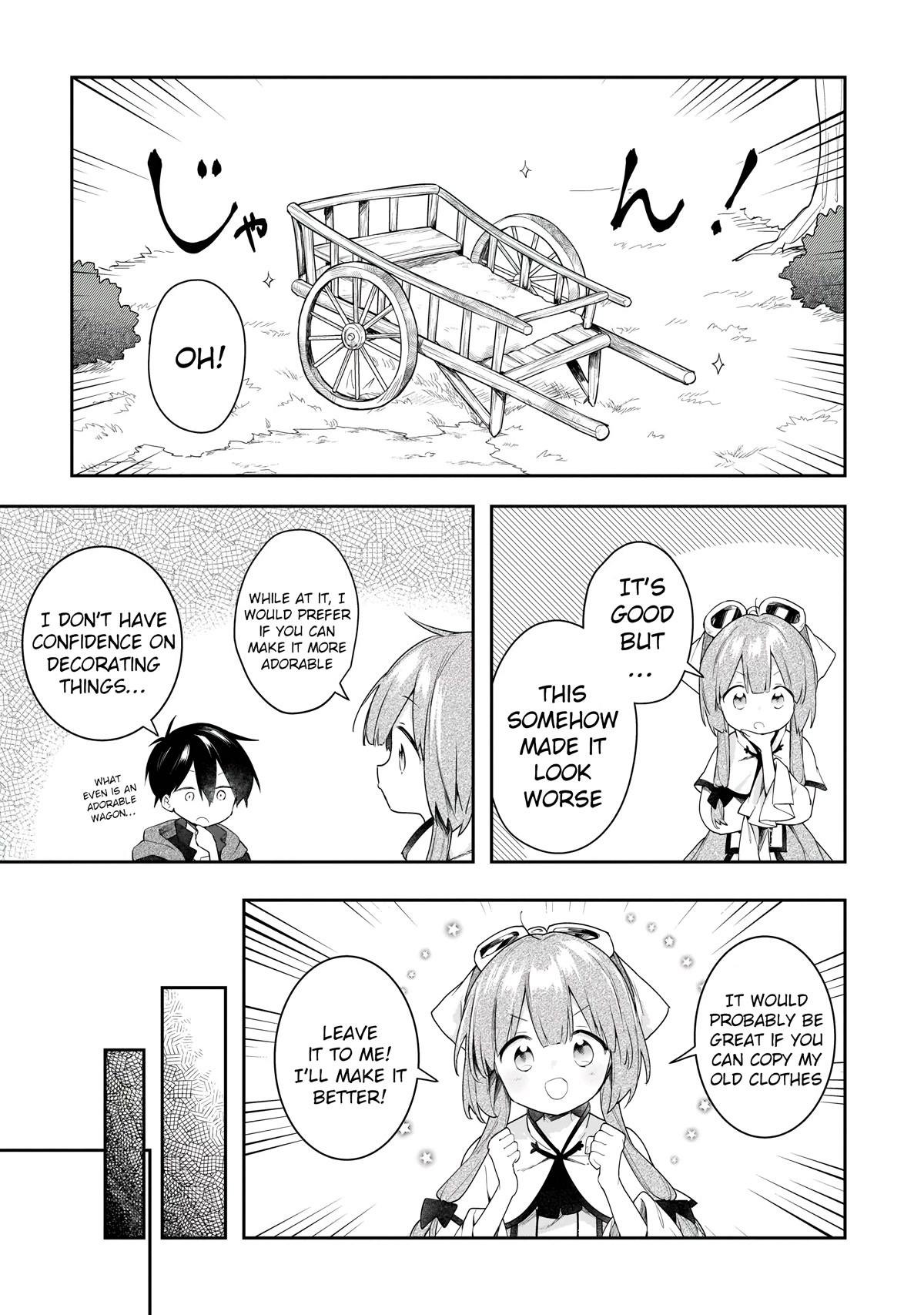 A Ruined Princess and Alternate World Hero Make a Great Country! Chapter 8 page 21 - Chapter 8: Let's make a wagon!