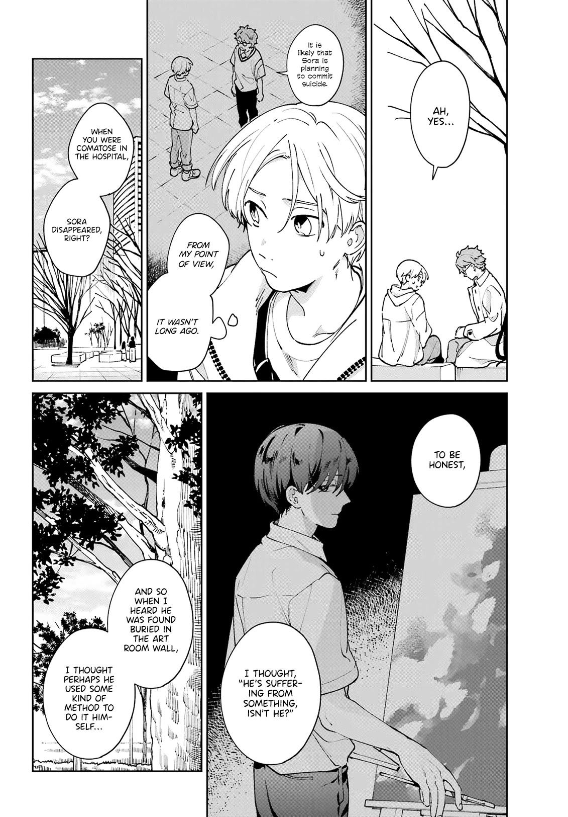 A Second Goodbye to You. Chapter 10 page 18 - Chapter 10: The body in the wall.