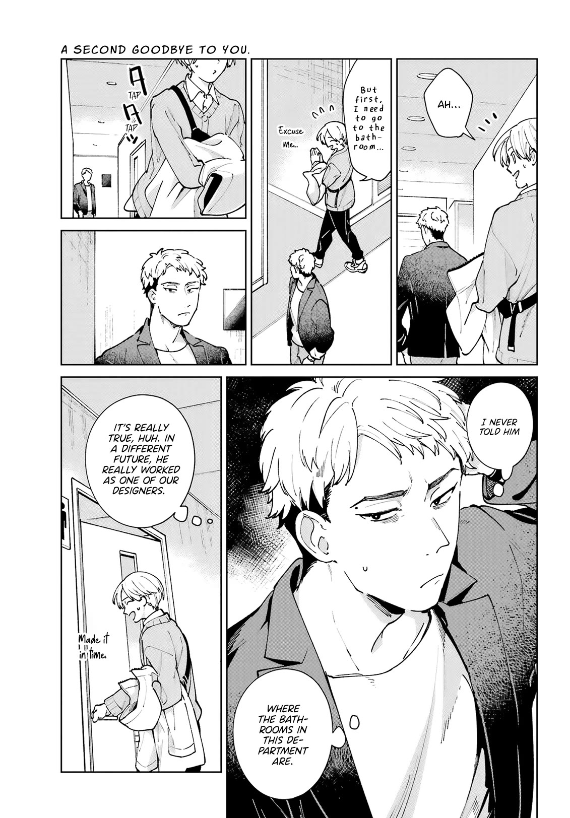 A Second Goodbye to You. Chapter 10 page 3 - Chapter 10: The body in the wall.