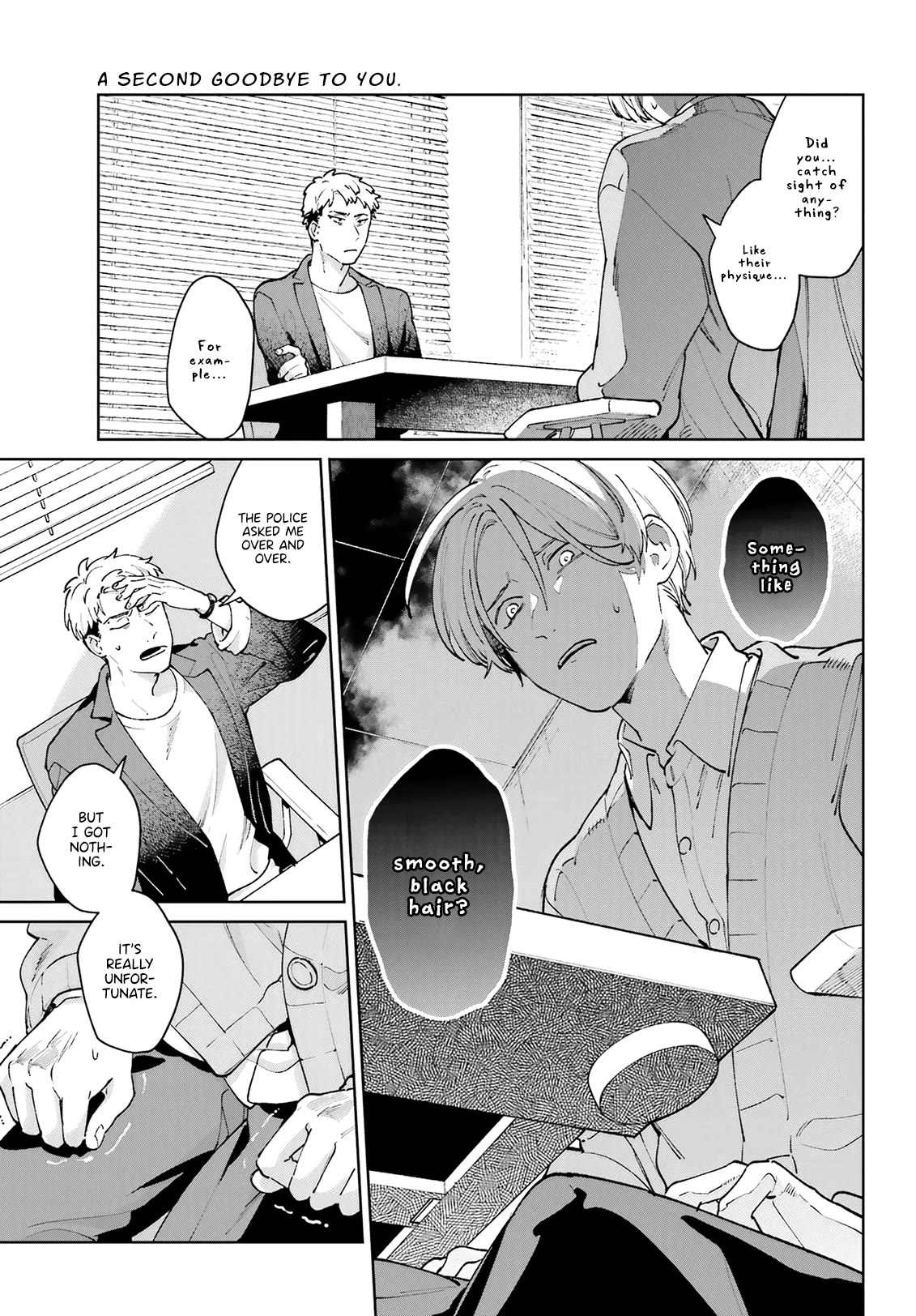 A Second Goodbye to You. Chapter 10 page 7 - Chapter 10: The body in the wall.