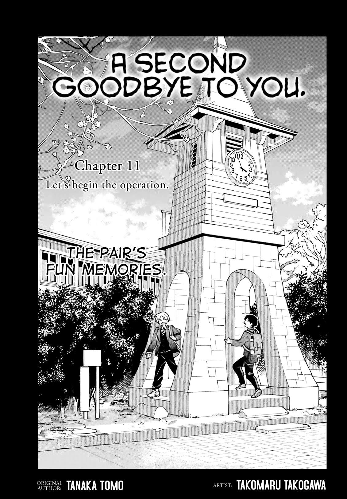 A Second Goodbye to You. Chapter 11 page 1 - Chapter 11: Let's begin the operation.