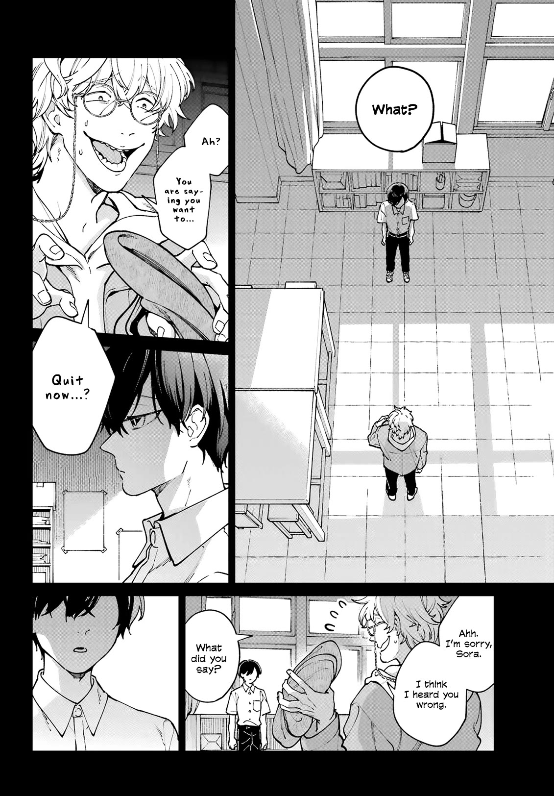 A Second Goodbye to You. Chapter 15 page 2 - Chapter 15: Sora's cry.