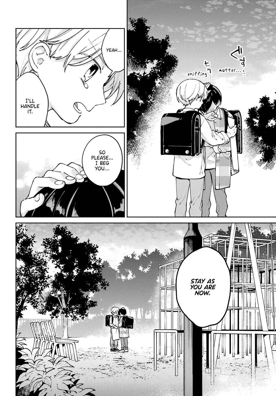 A Second Goodbye to You. Chapter 16 page 26 - Chapter 16: The pair's childhood.