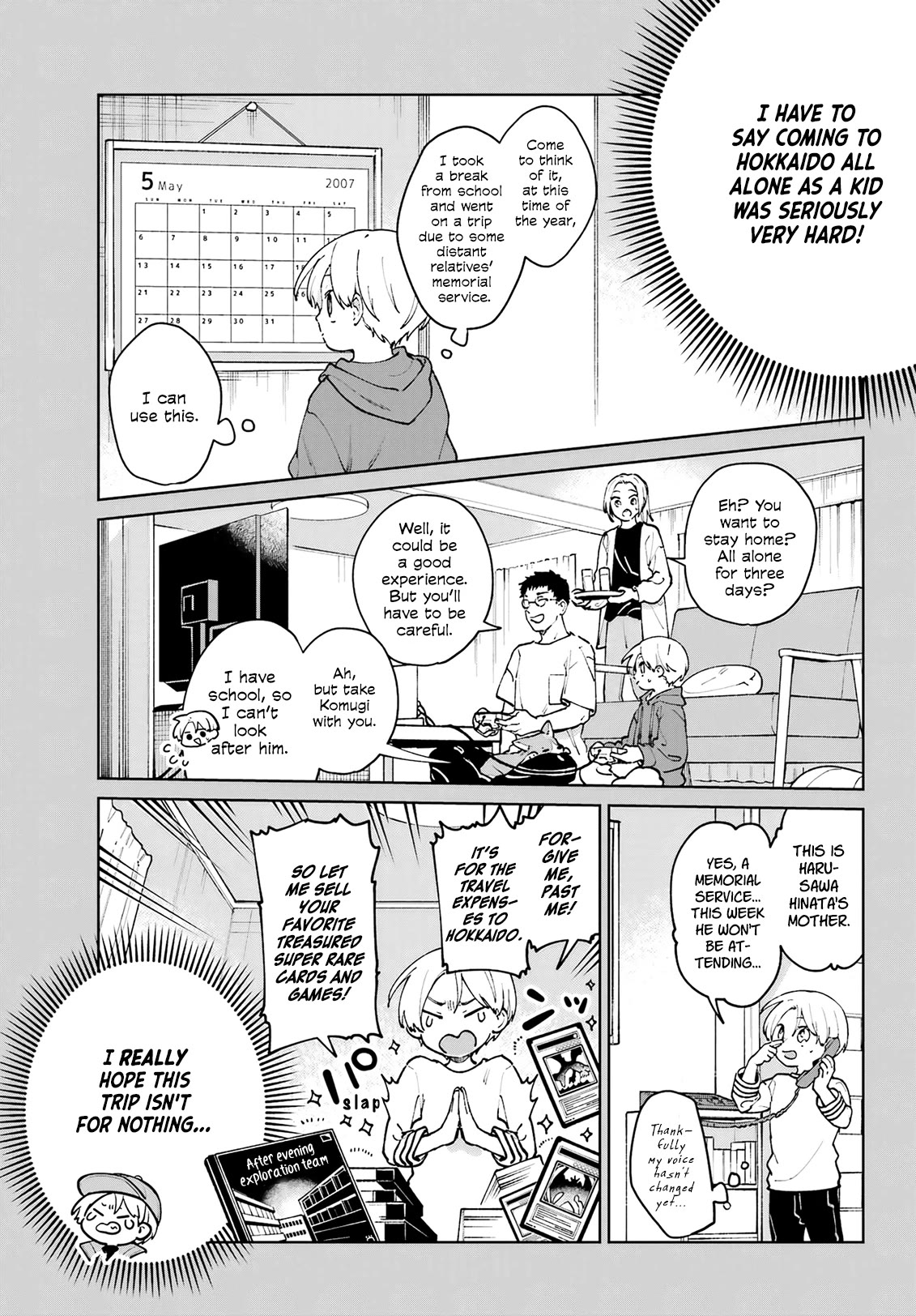 A Second Goodbye to You. Chapter 17 page 9 - Chapter 17: To Hokkaido.