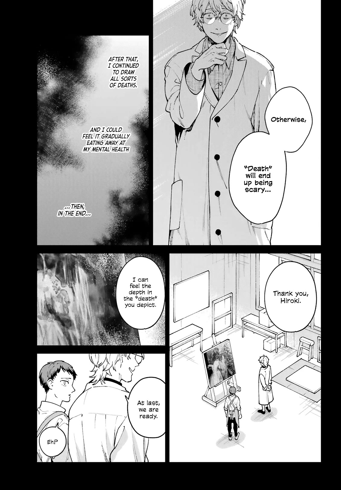 A Second Goodbye to You. Chapter 18 page 17 - Chapter 18: Hakuraku's secret.