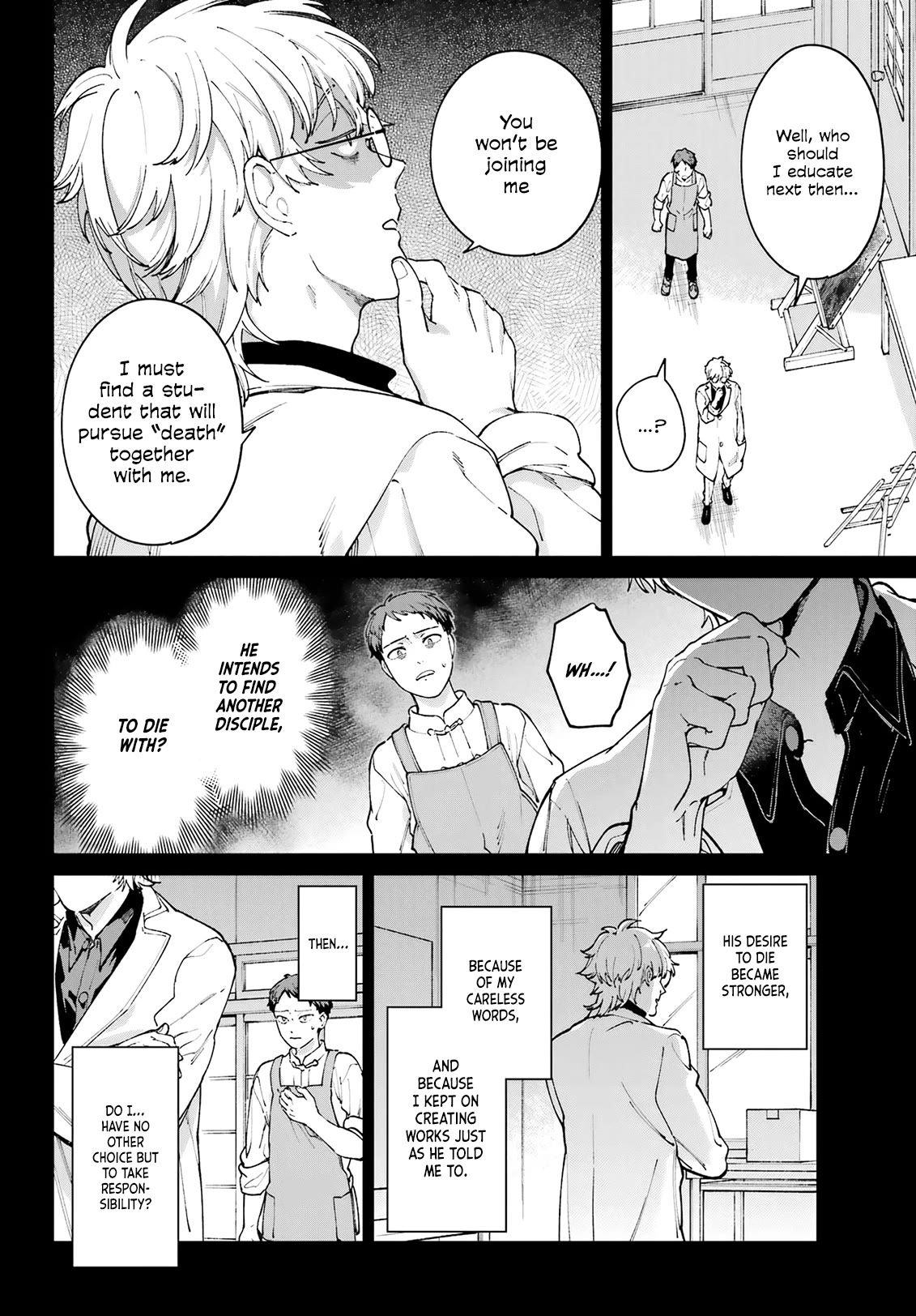 A Second Goodbye to You. Chapter 18 page 20 - Chapter 18: Hakuraku's secret.