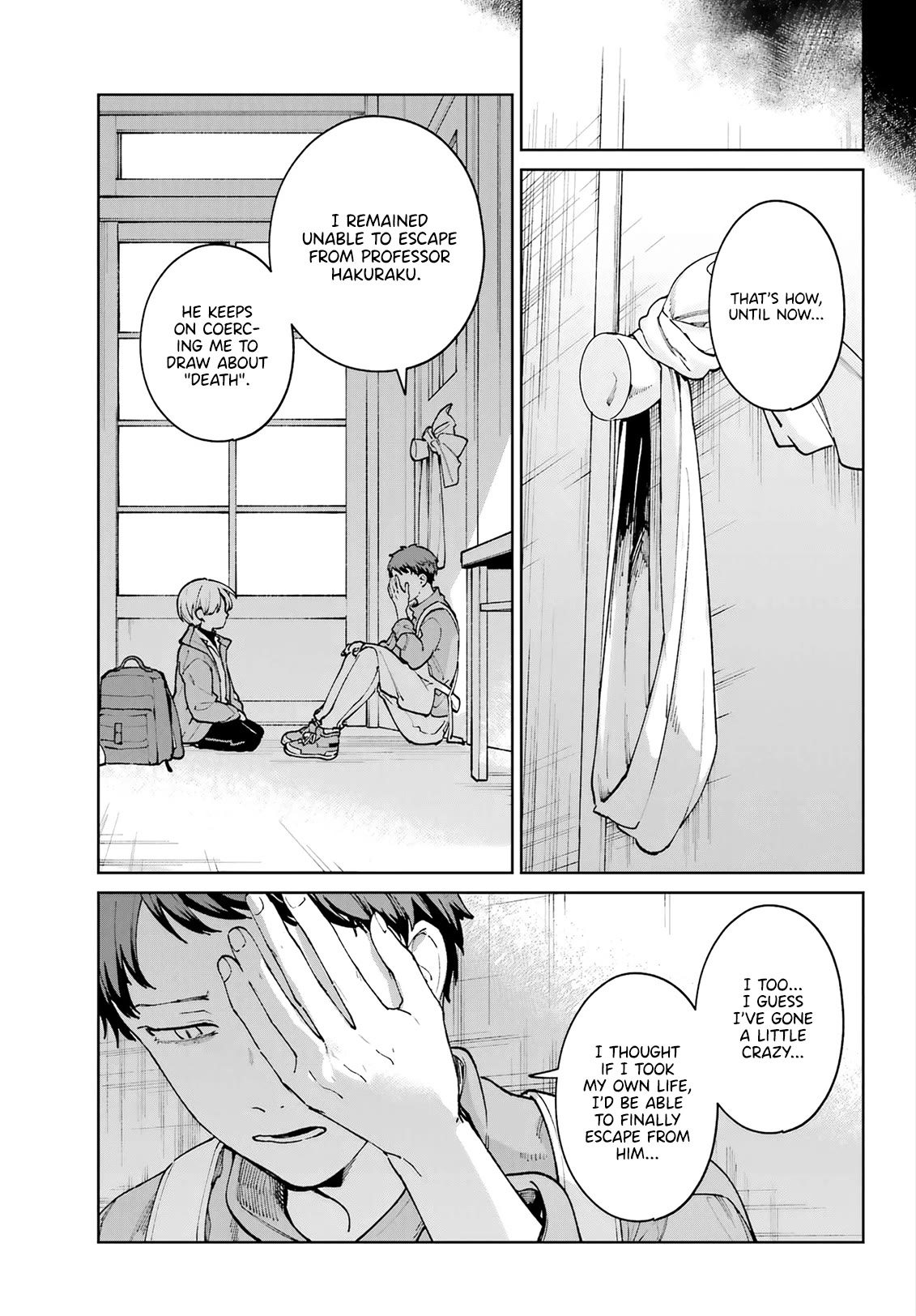 A Second Goodbye to You. Chapter 18 page 21 - Chapter 18: Hakuraku's secret.