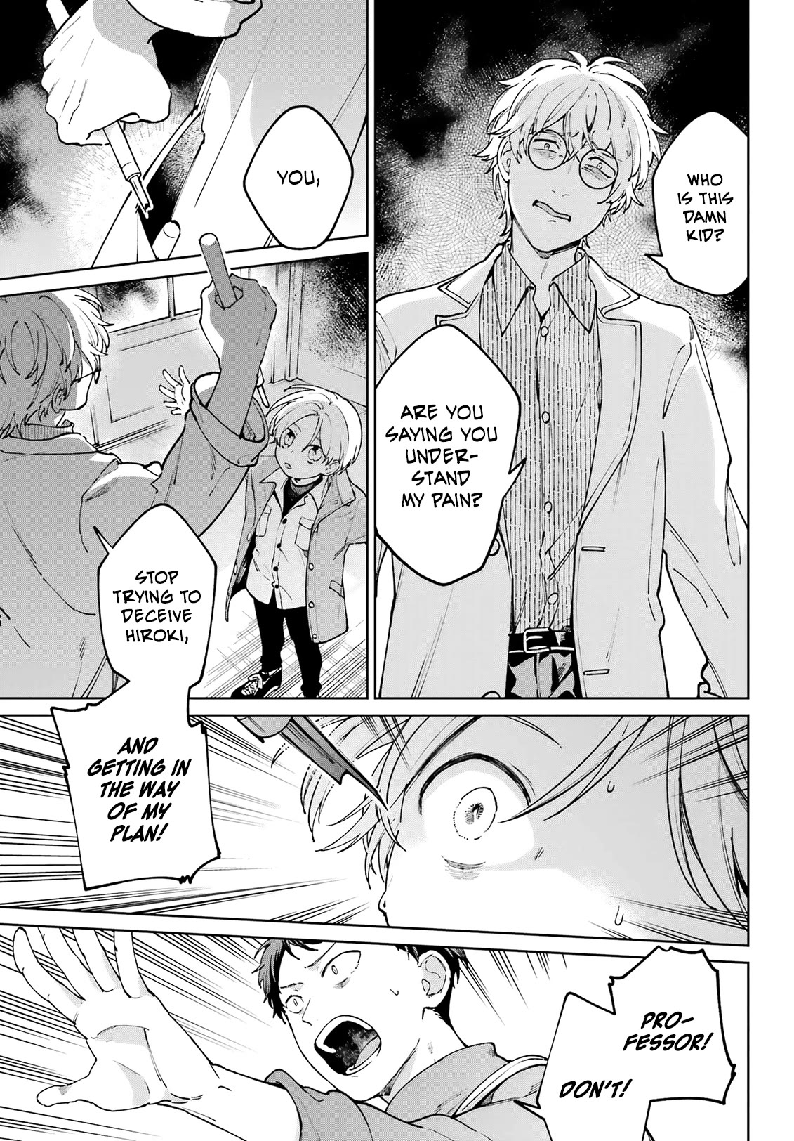A Second Goodbye to You. Chapter 18 page 25 - Chapter 18: Hakuraku's secret.