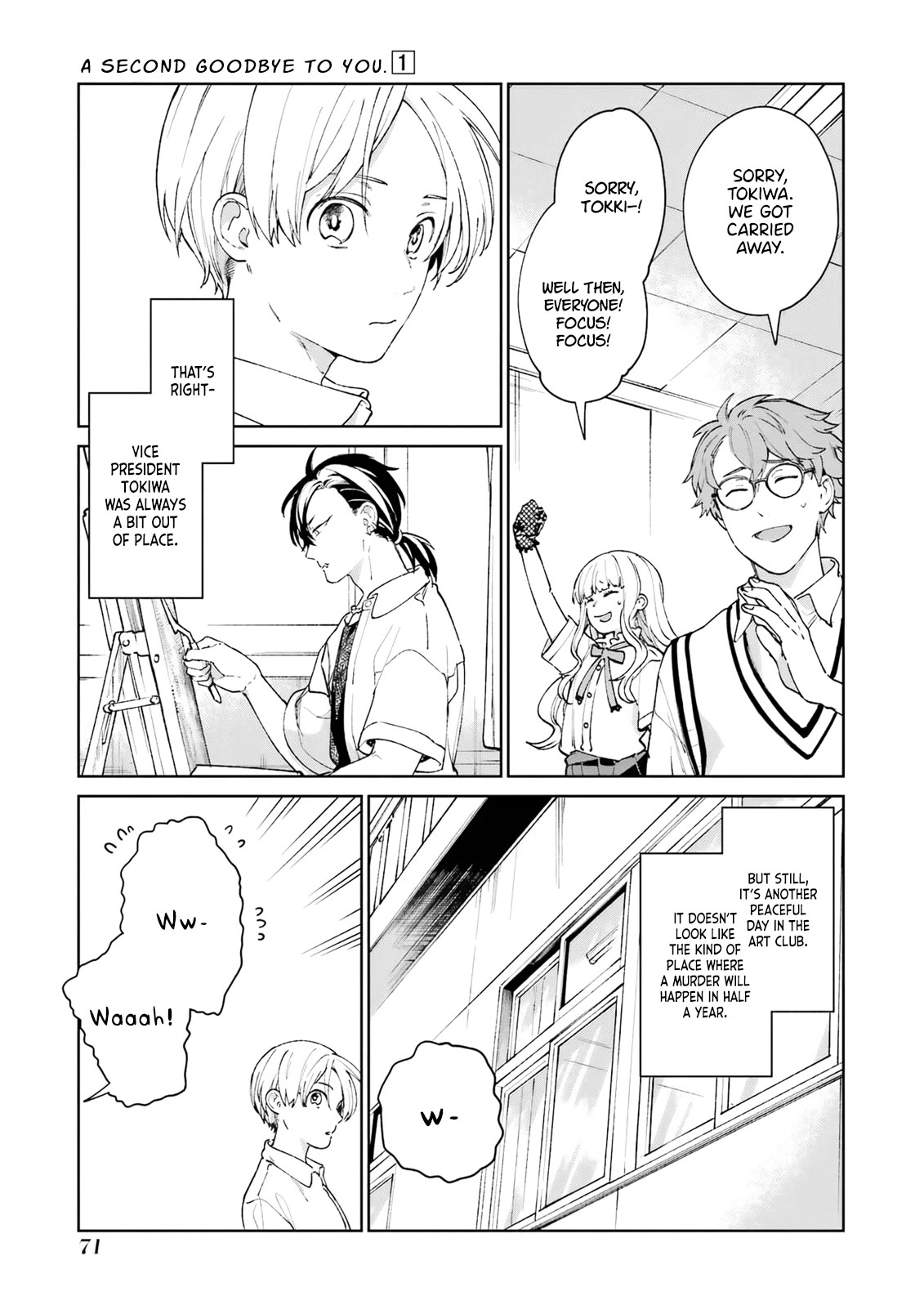 A Second Goodbye to You. Chapter 2 page 11 - Chapter 2: My second time as a high school sophomore.