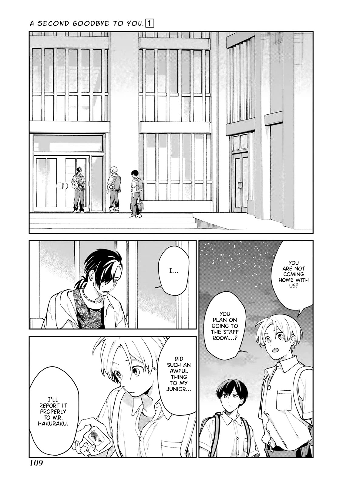 A Second Goodbye to You. Chapter 2 page 49 - Chapter 2: My second time as a high school sophomore.