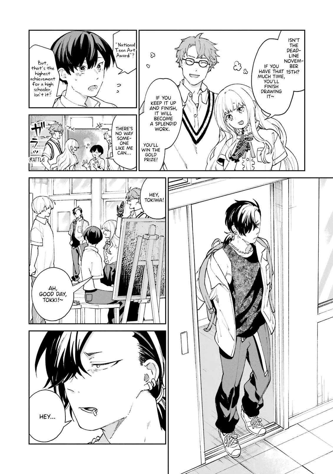 A Second Goodbye to You. Chapter 2 page 8 - Chapter 2: My second time as a high school sophomore.