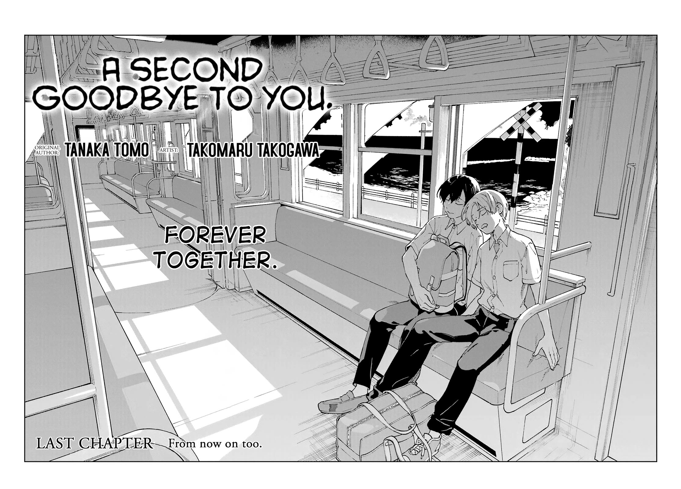 A Second Goodbye to You. Chapter 20 page 2 - Chapter 20: From now on too. [END]