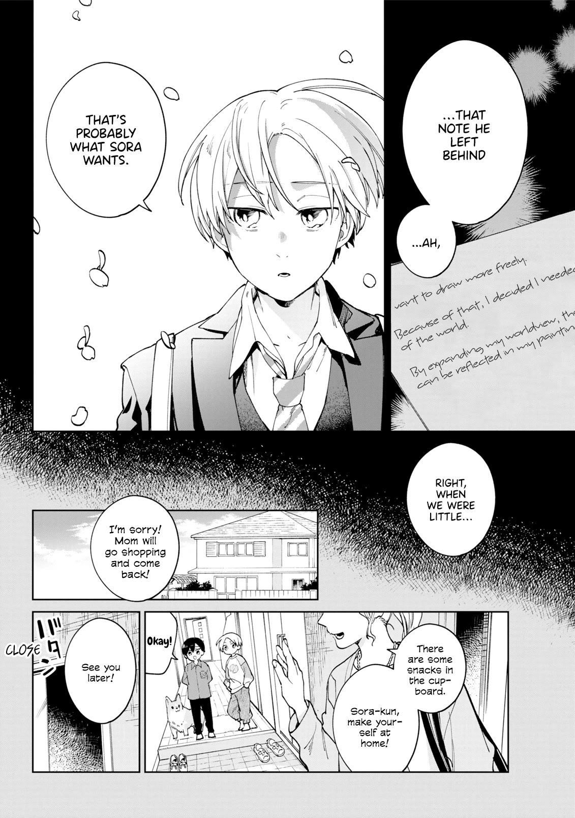 A Second Goodbye to You. Chapter 4.5 page 12 - Chapter 4.5: My feelings toward him.