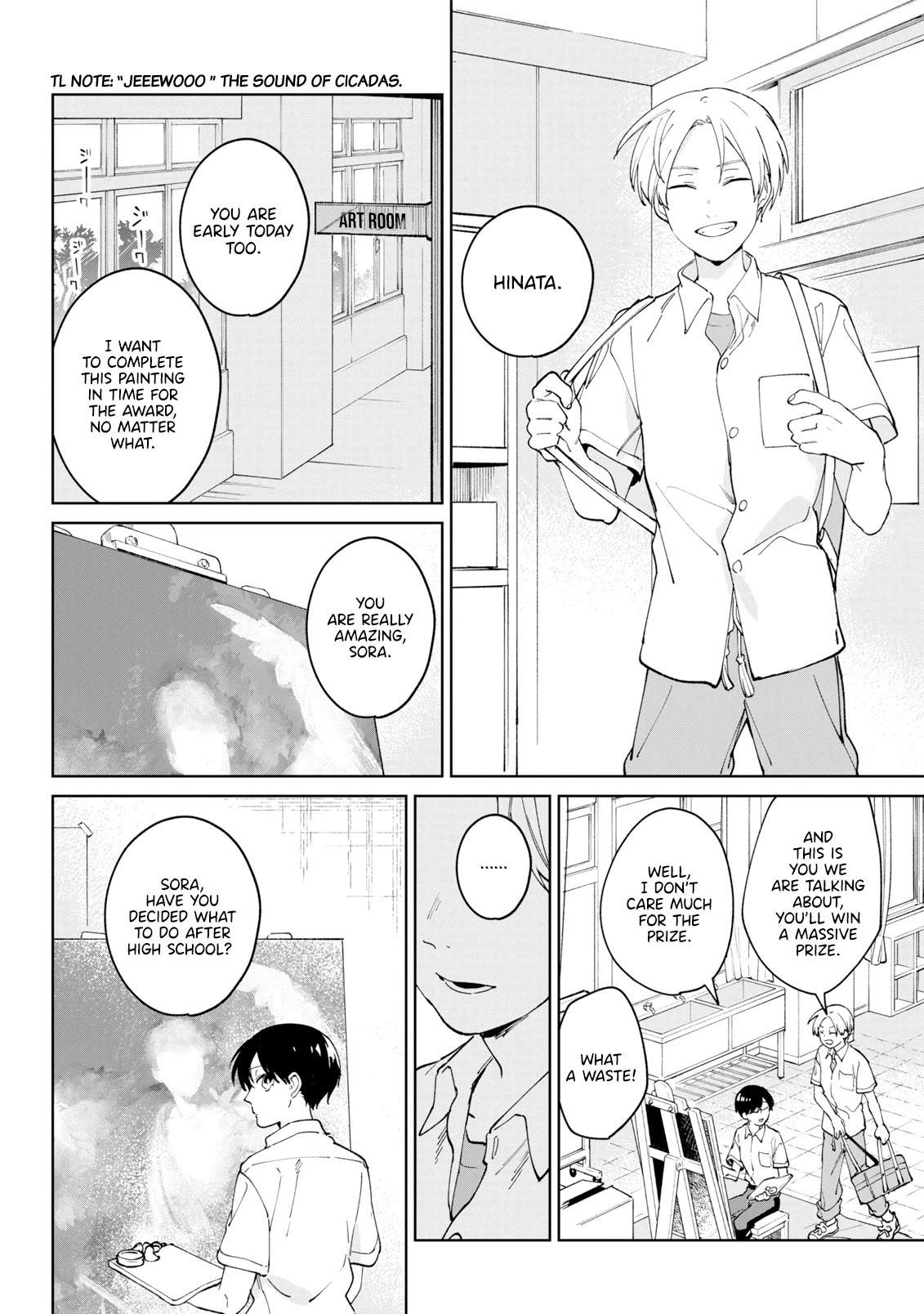 A Second Goodbye to You. Chapter 4.5 page 21 - Chapter 4.5: My feelings toward him.
