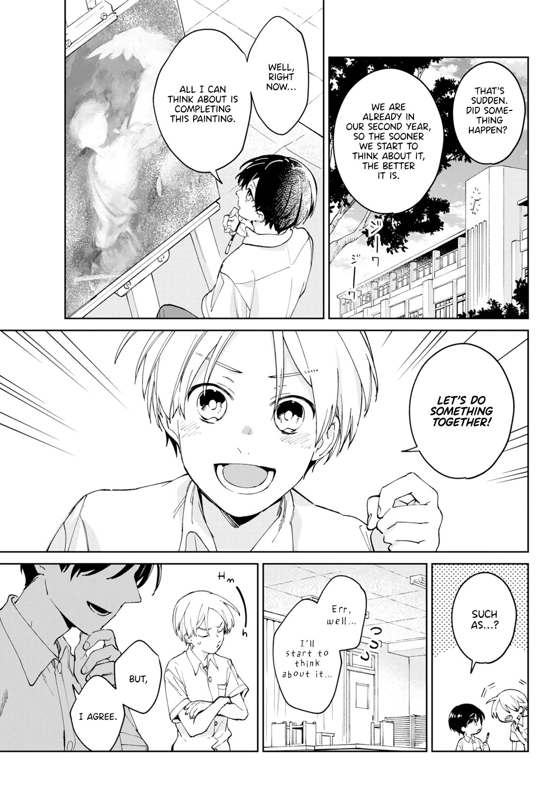 A Second Goodbye to You. Chapter 4.5 page 22 - Chapter 4.5: My feelings toward him.