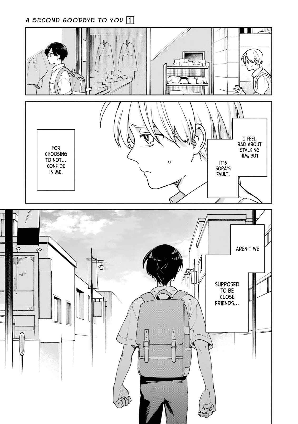 A Second Goodbye to You. Chapter 4 page 35 - Chapter 4: Deepening suspicions.
